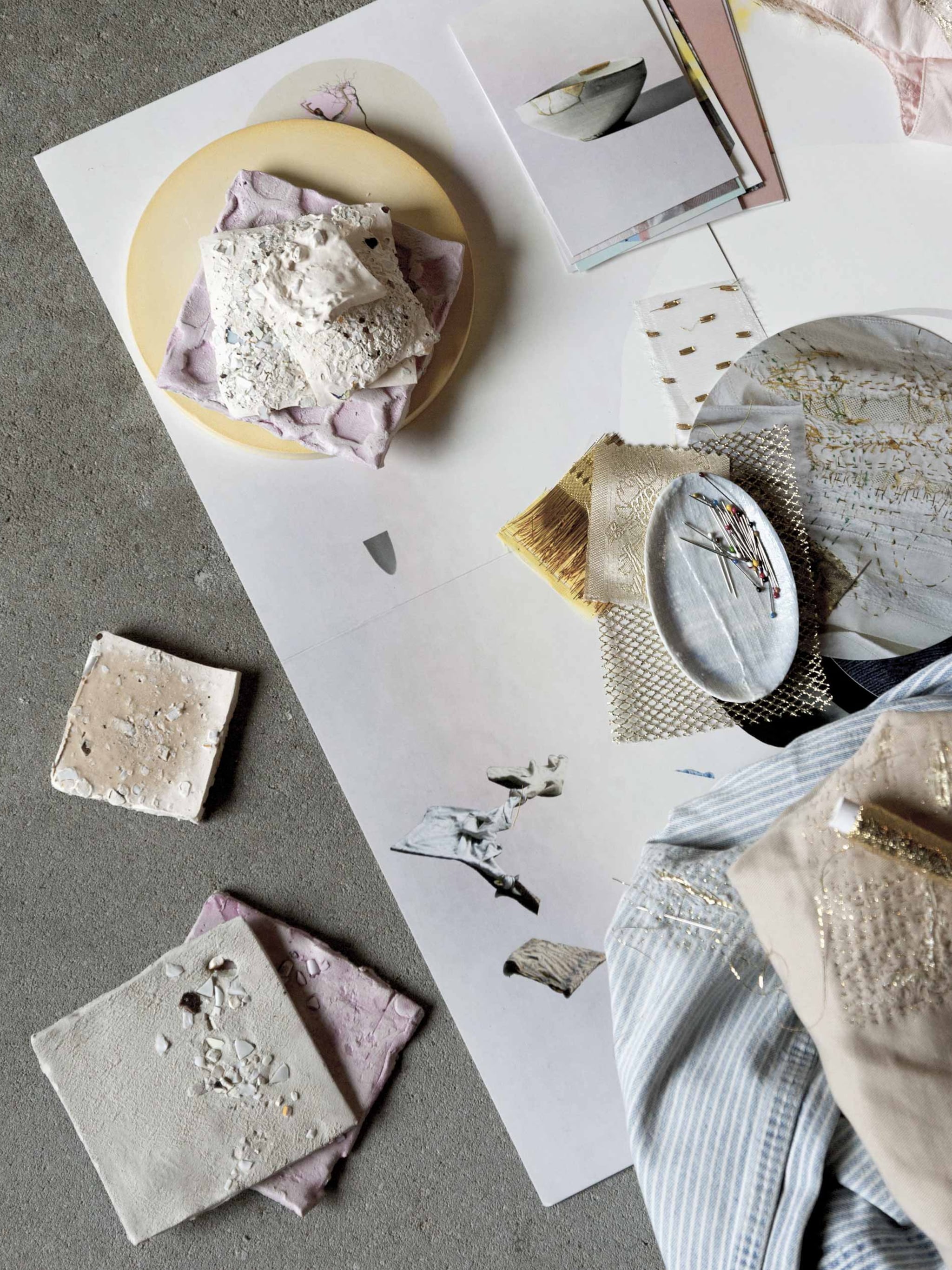 diy tegeltjes van kapot gevallen servies
