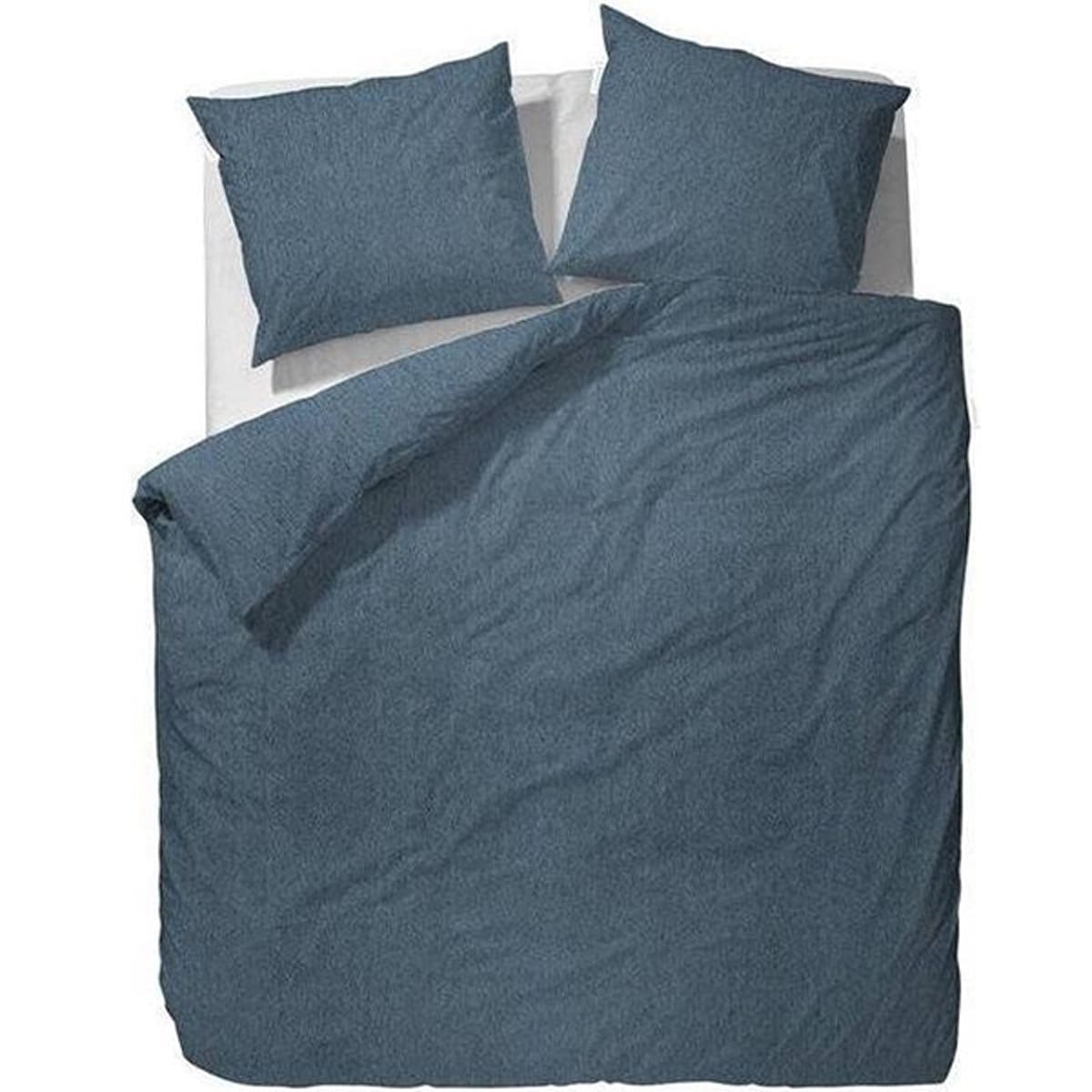 blauw dekbedovertrek jersey