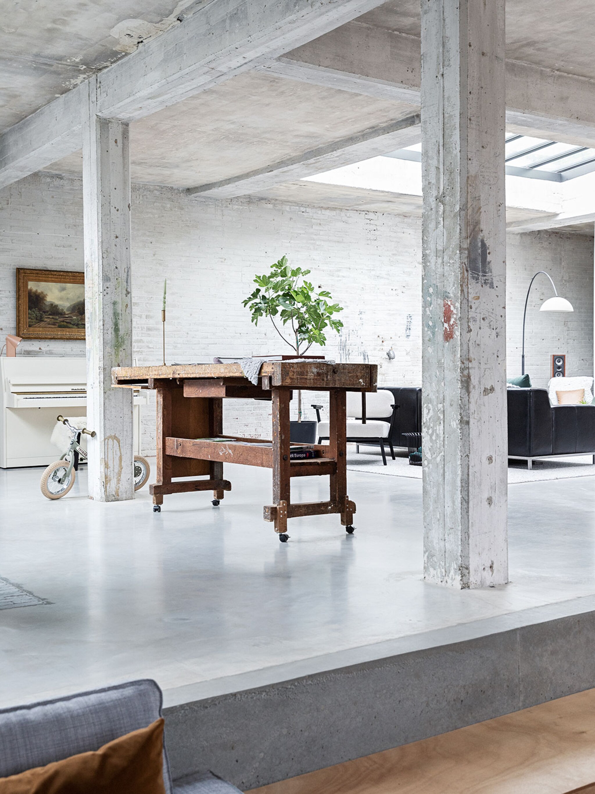 stoer staal stevig en steen dit is een robuust interieur