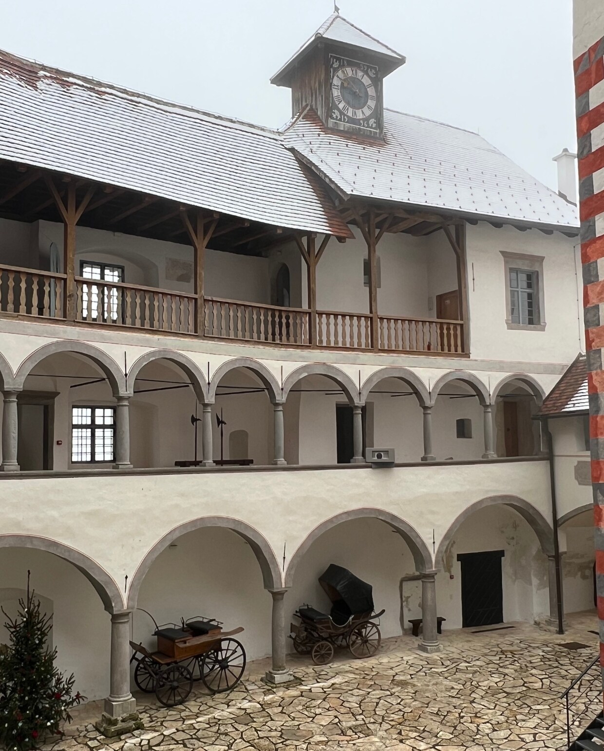 Kasteel in regio Zagorje