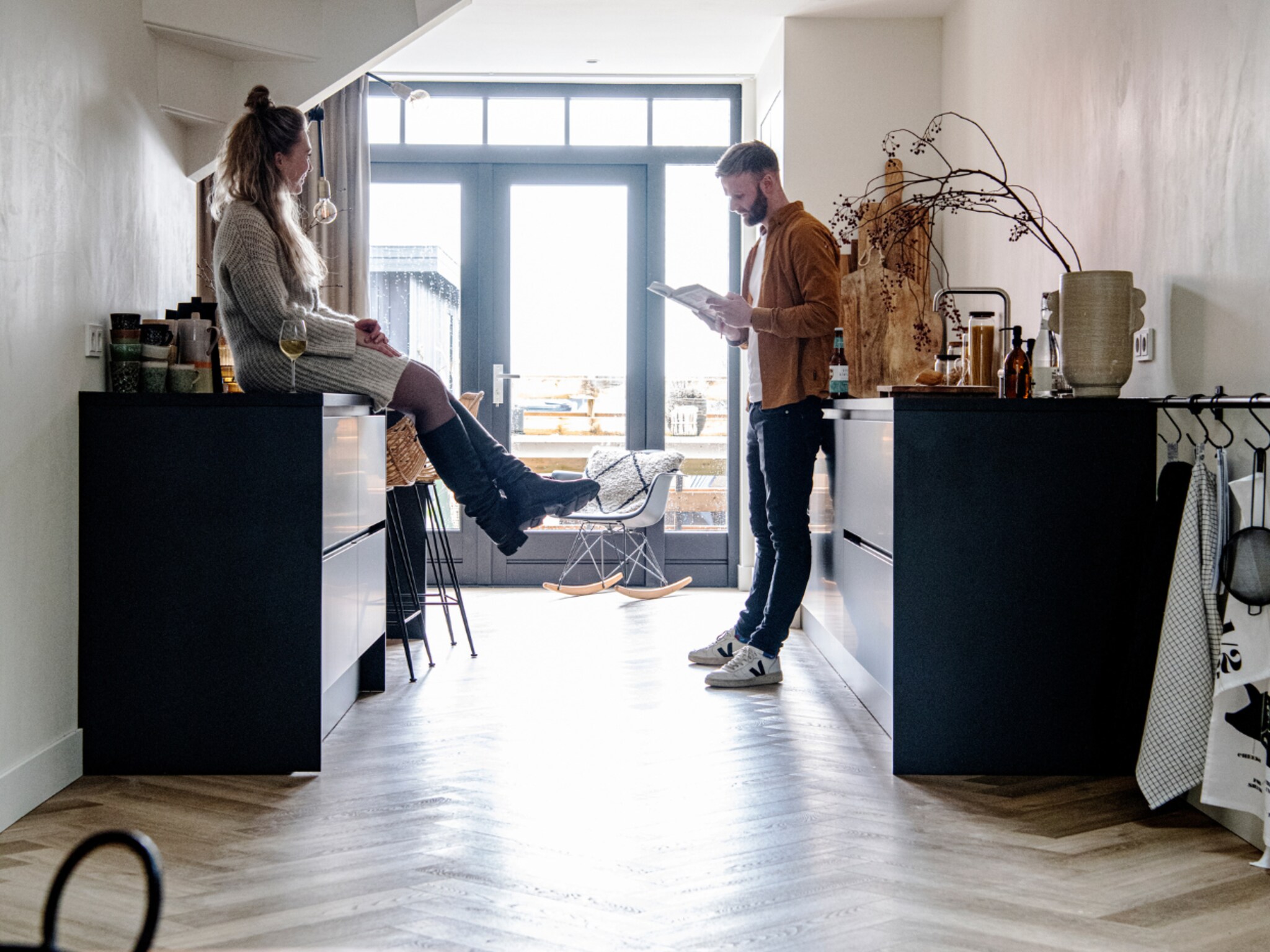binnenkijken in een friese minimalistische woning