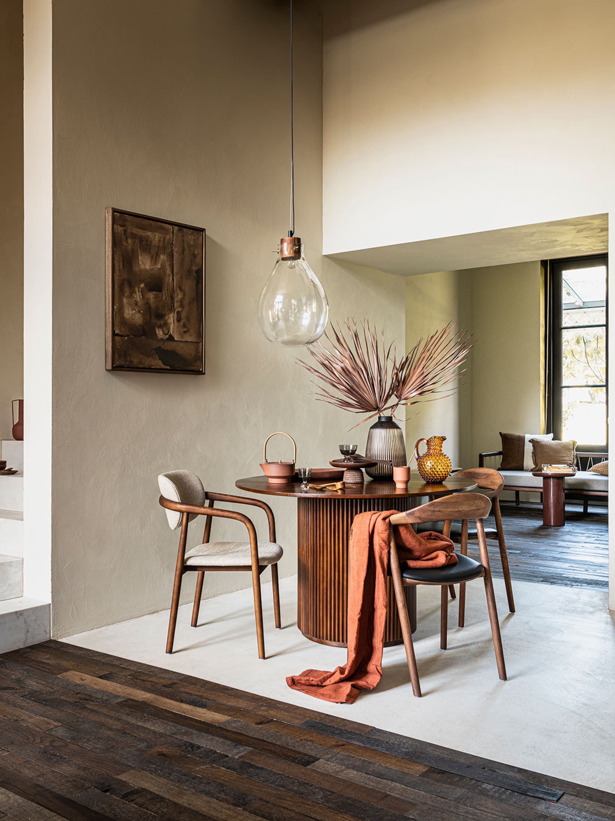 welke lamp boven ronde eettafel