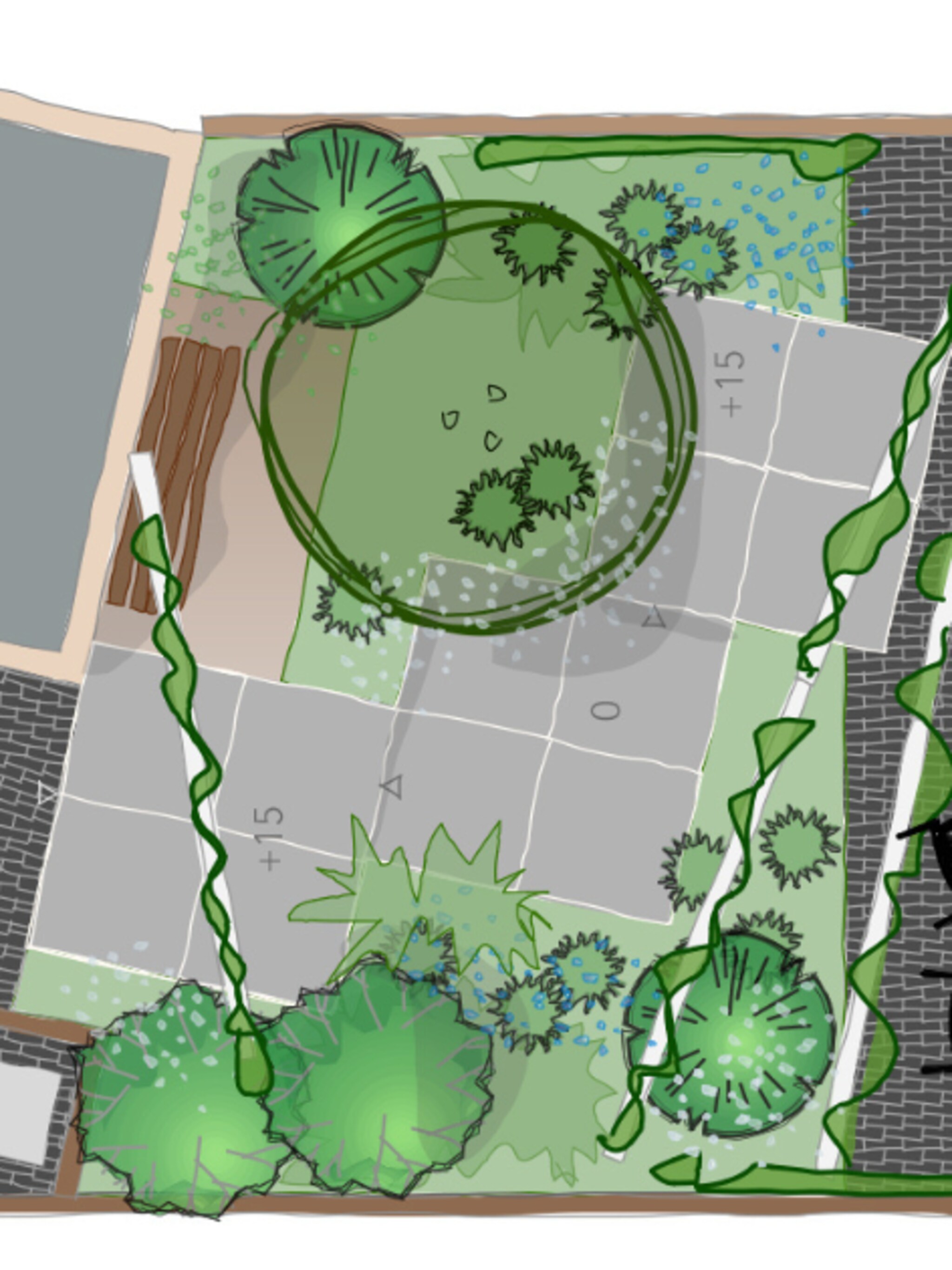 shop de beplanting een tuinontwerp vol groen ook in de winter