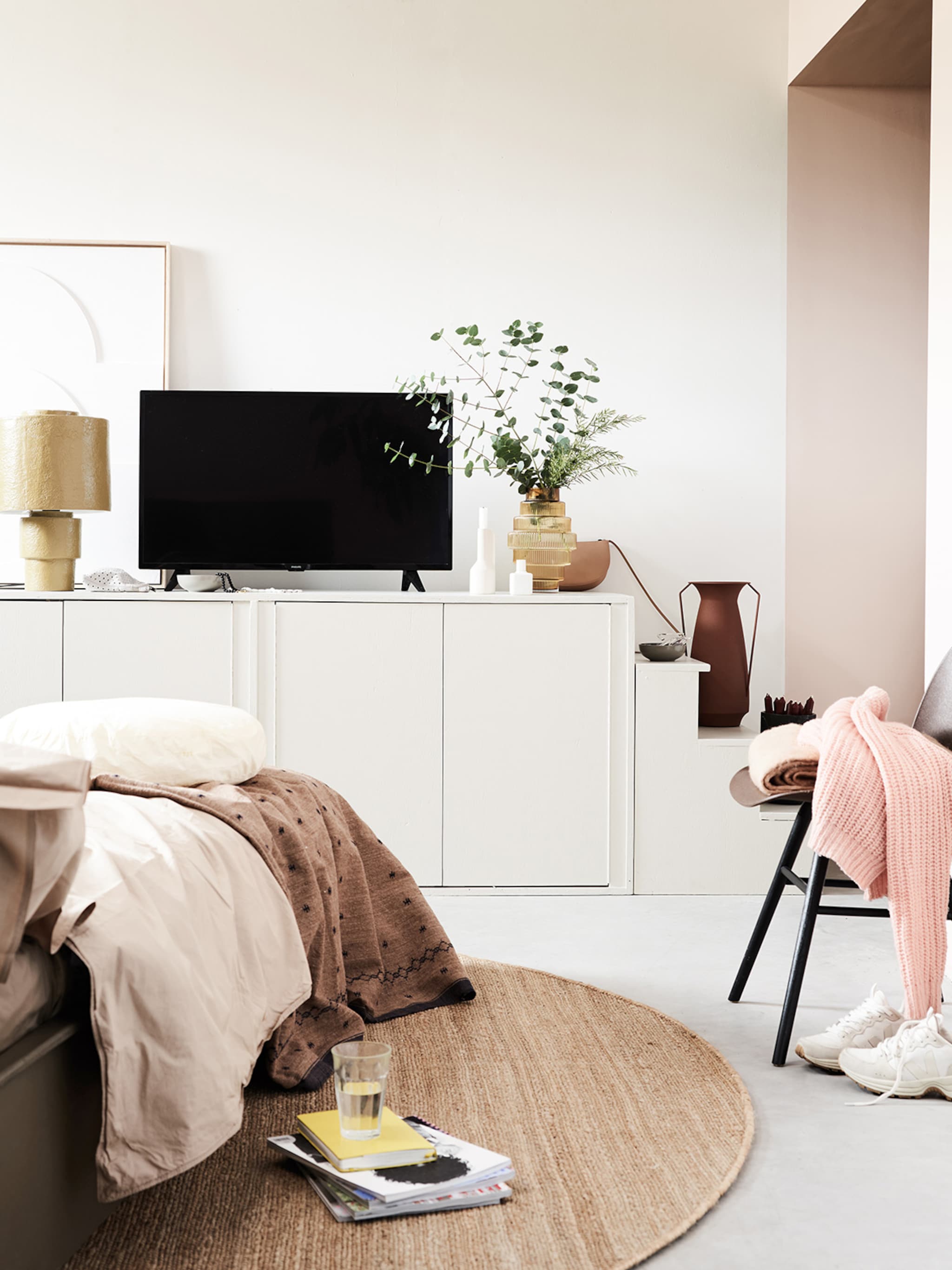 stylingtips voor een dressoir in de slaapkamer