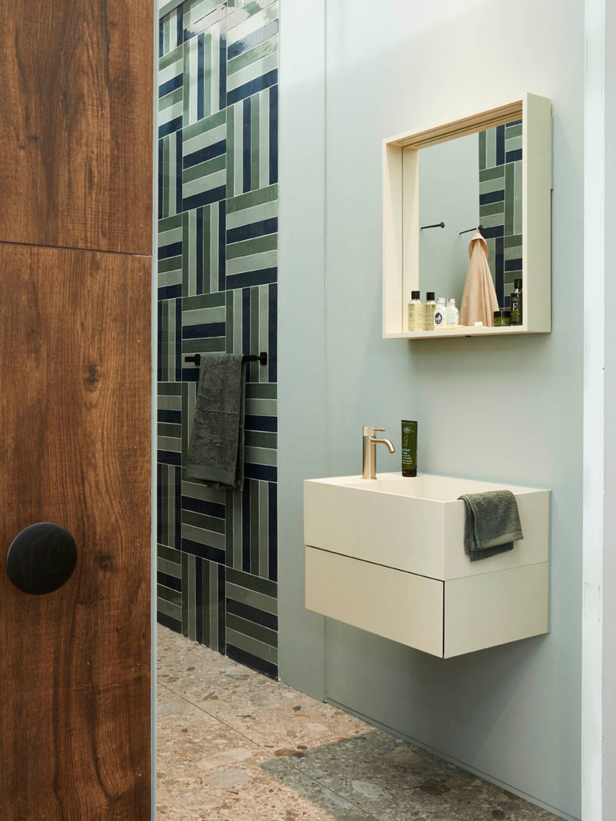 ontwerp een design badkamer