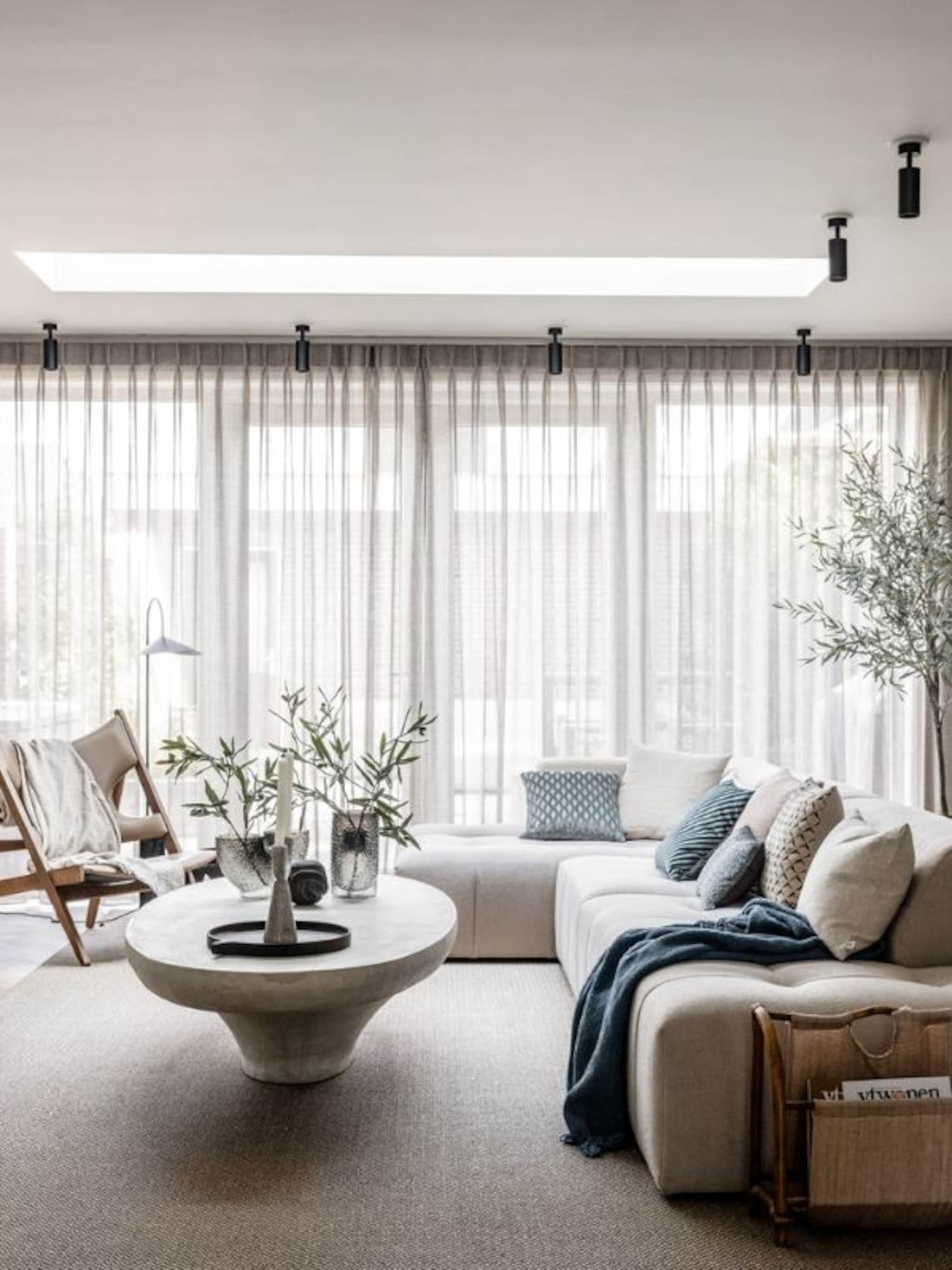 beste verdeling spotjes in woonkamer
