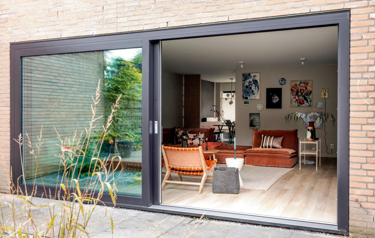 tweedelige hefschuifpui uit de  van Select Windows