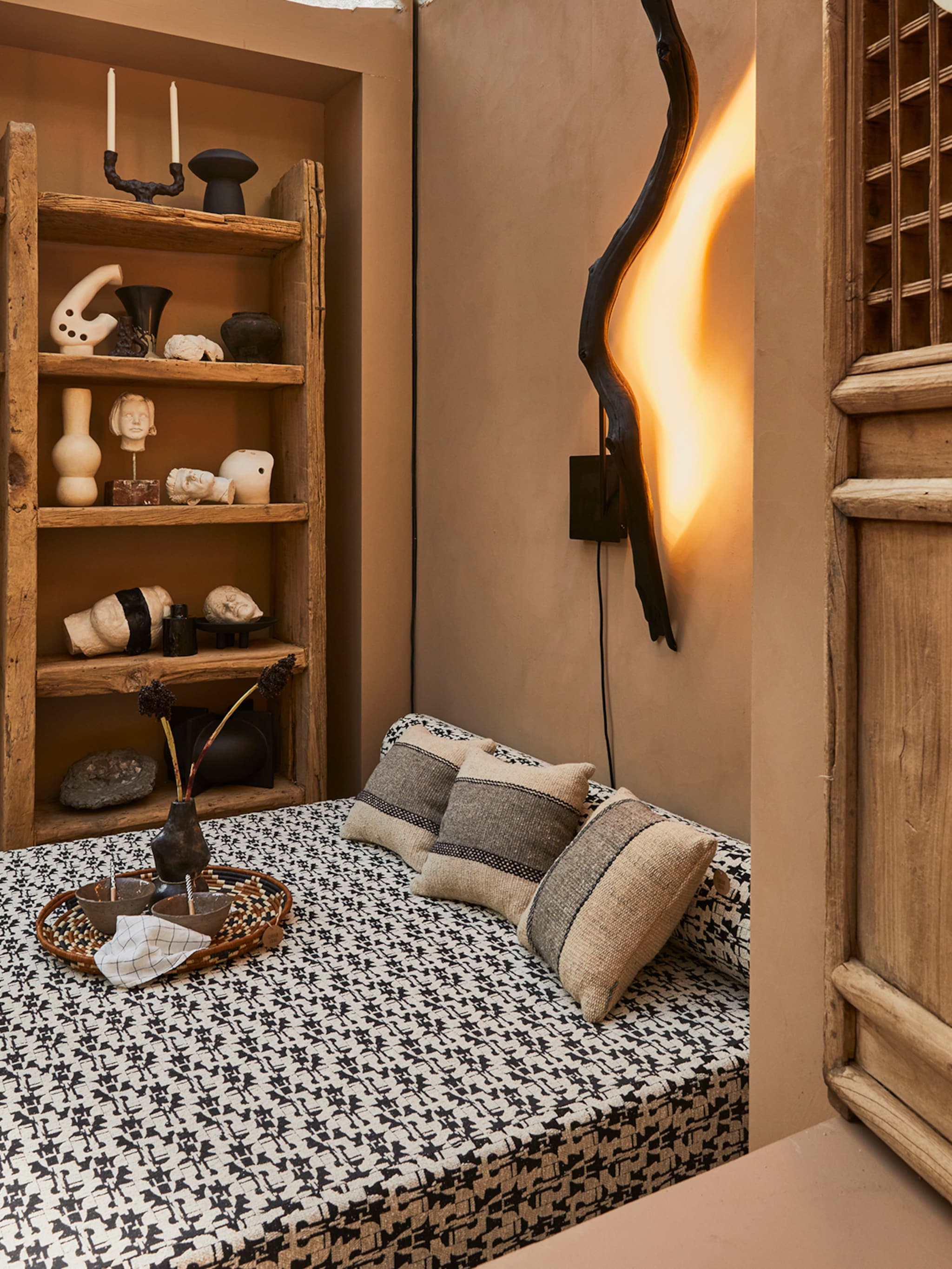 dit zijn alle producten uit de slaapkamer van het travel loft huis van liza