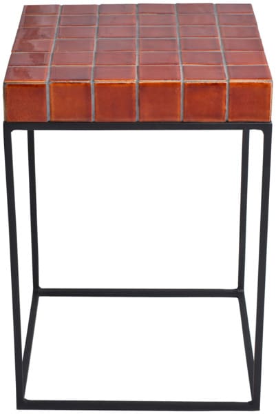 Bijzettafel Nomad tegel rood, 32x32x45 cm, Karwei Beeld: Karwei