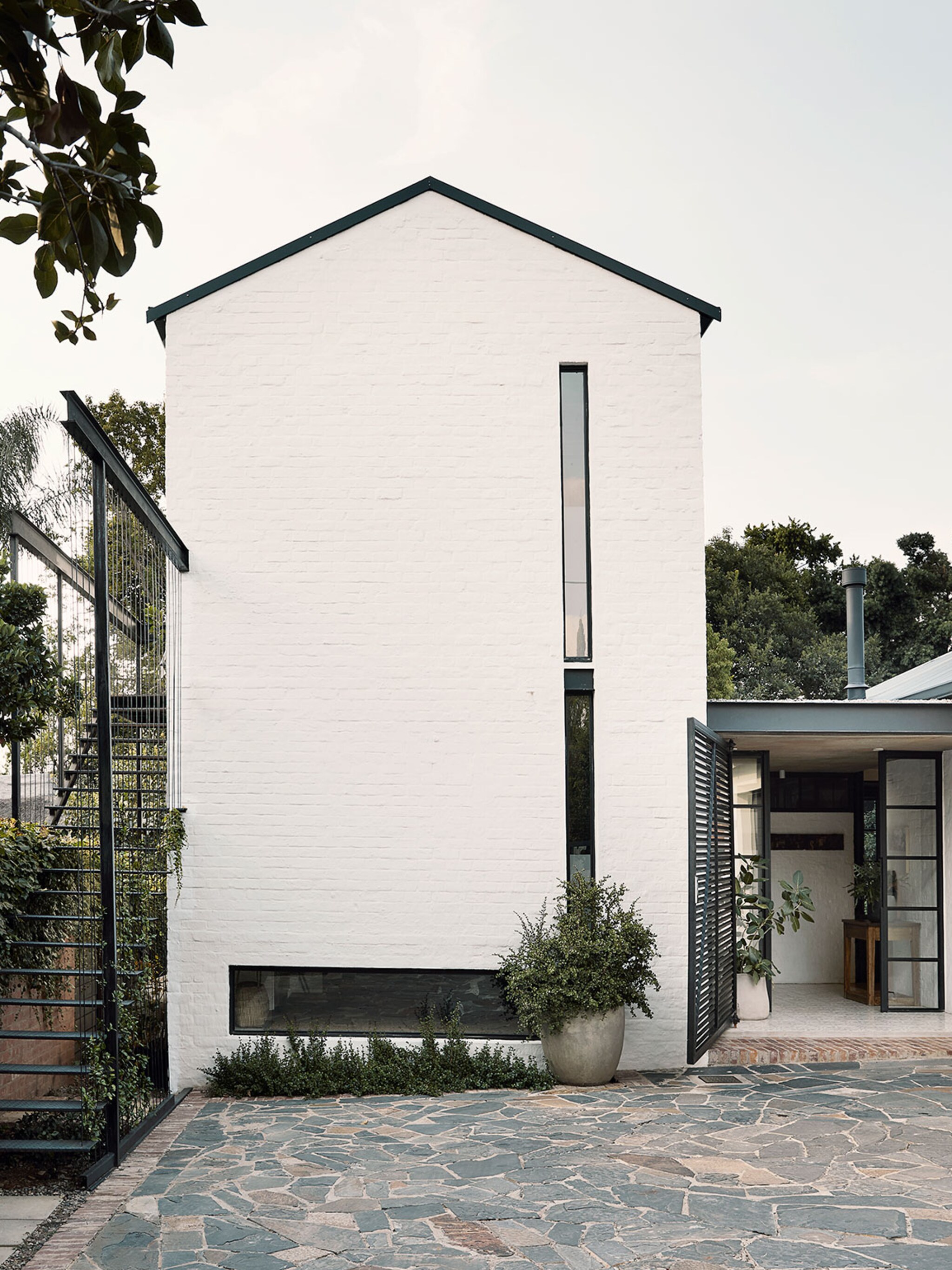 binnenkijken in een moderne bungalow in zuid afrika