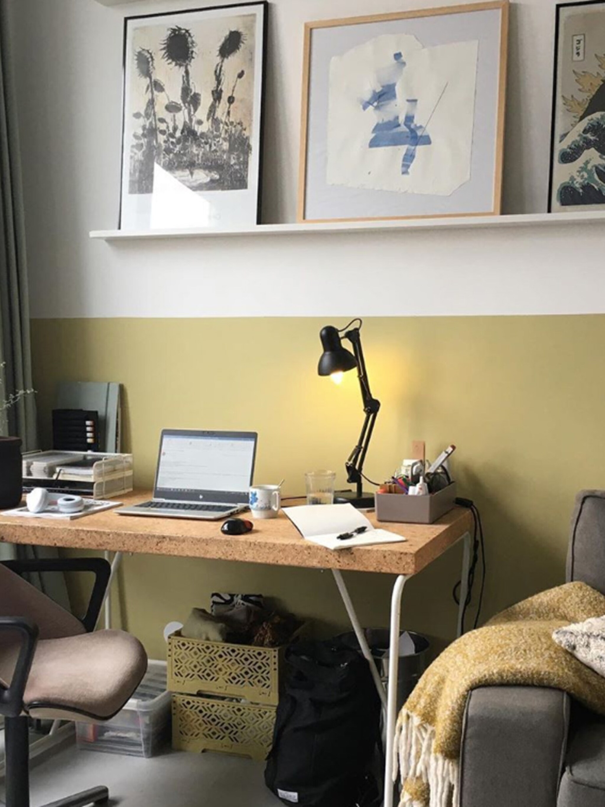 de stijl van eva de werkkamer van mireille en david