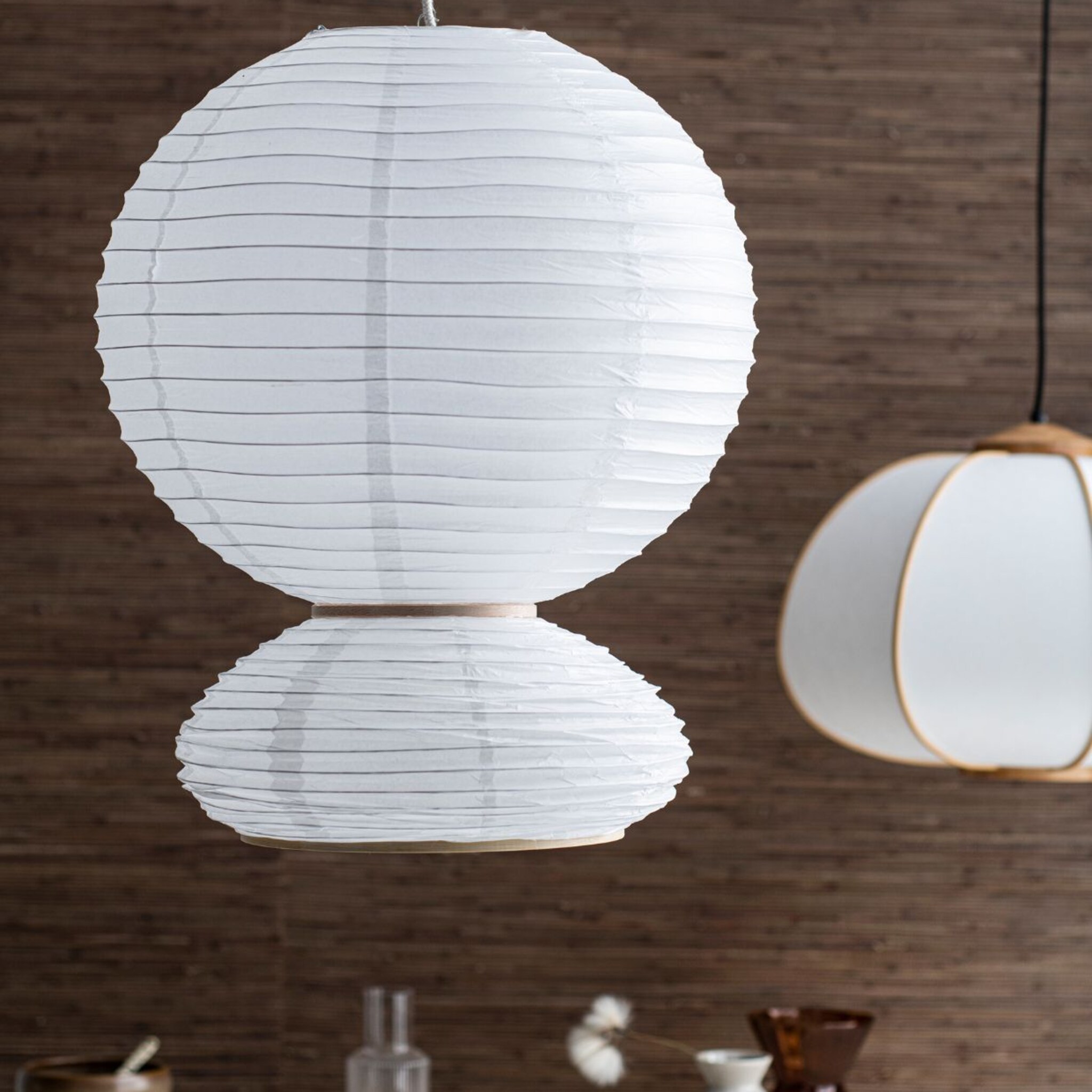 diy een speelse lampionlamp van papier
