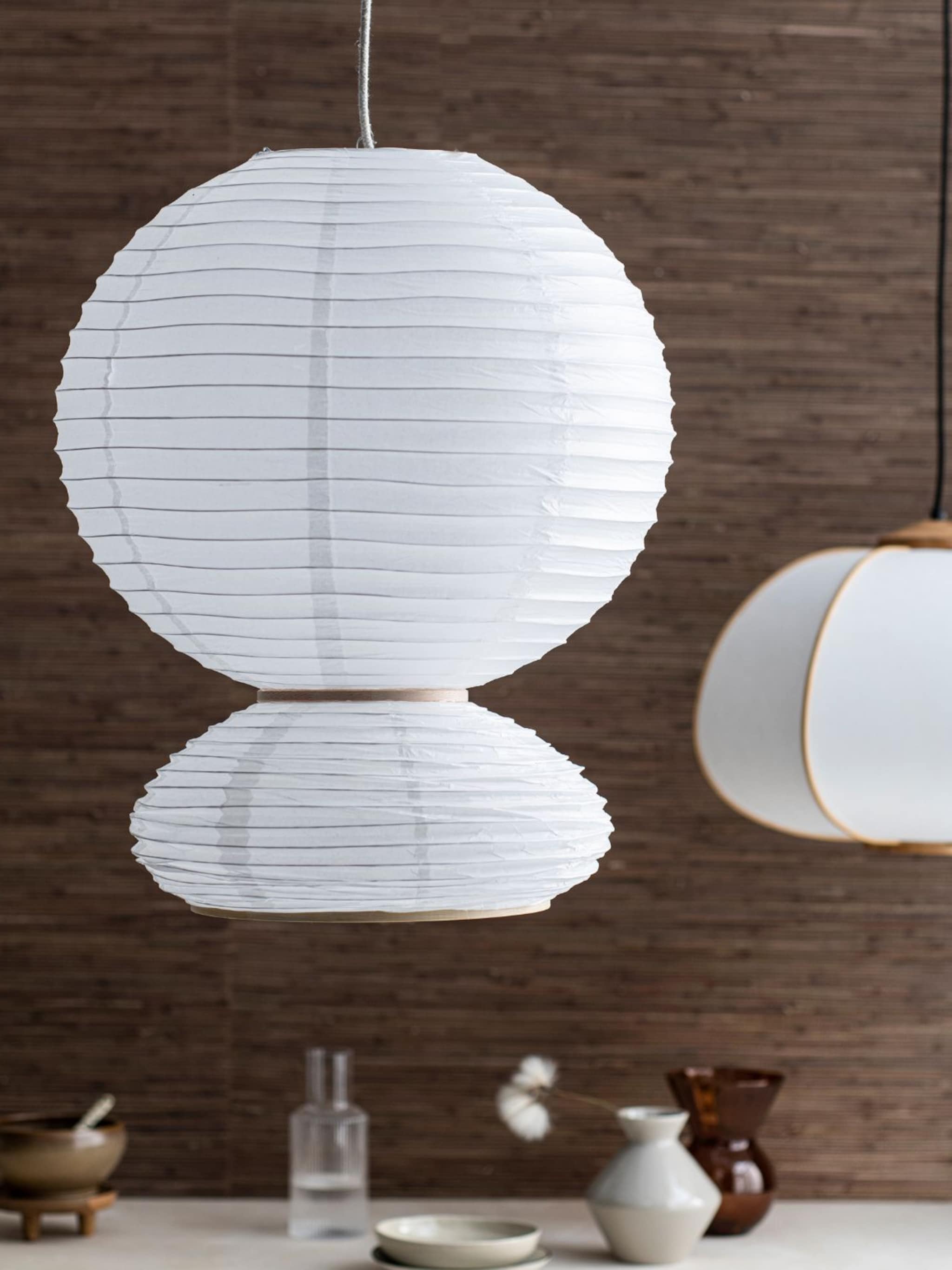 do it yourself een speelse lampionlamp van papier