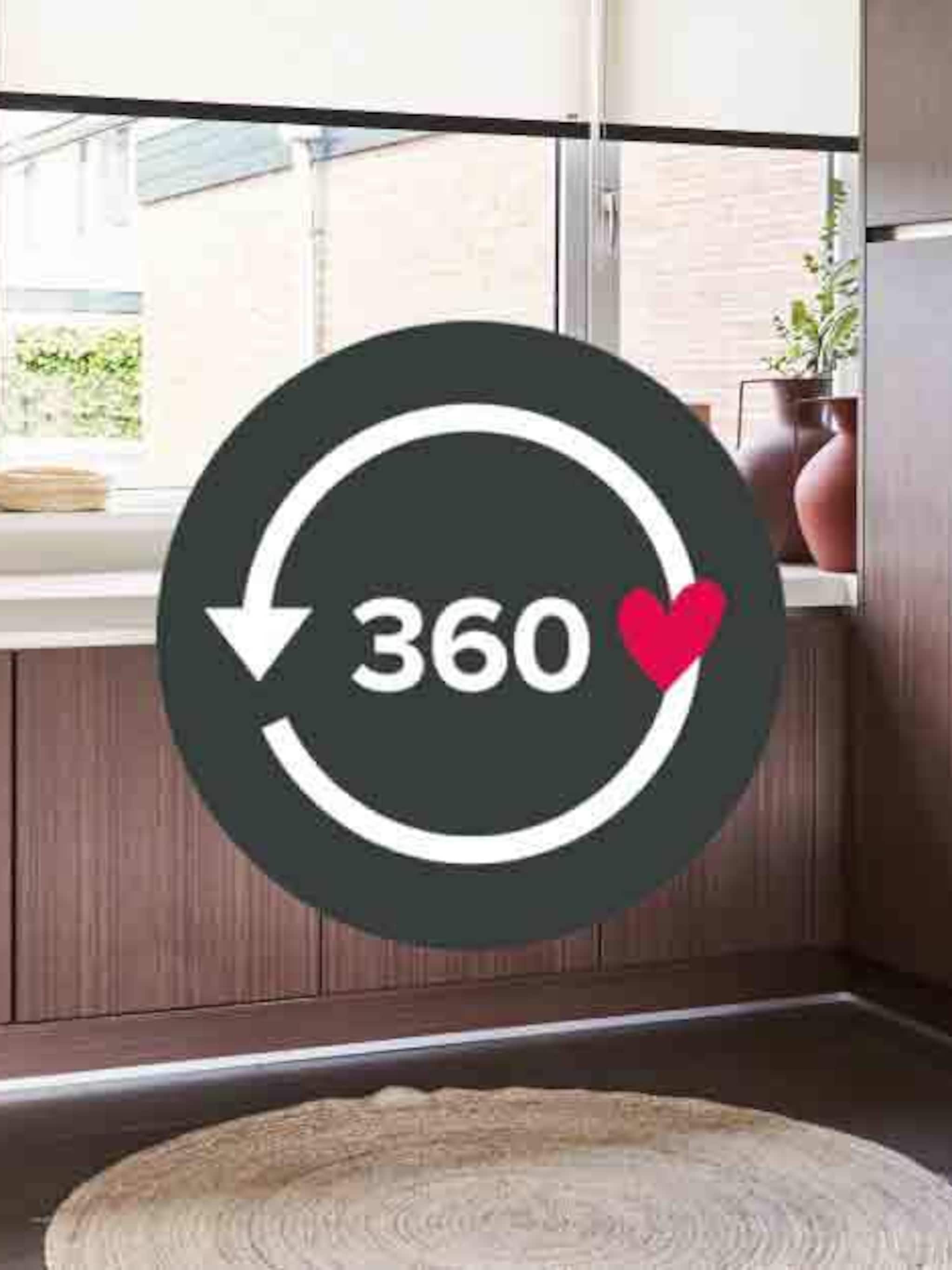 bekijk deze warme keuken in houtlook in 360 graden