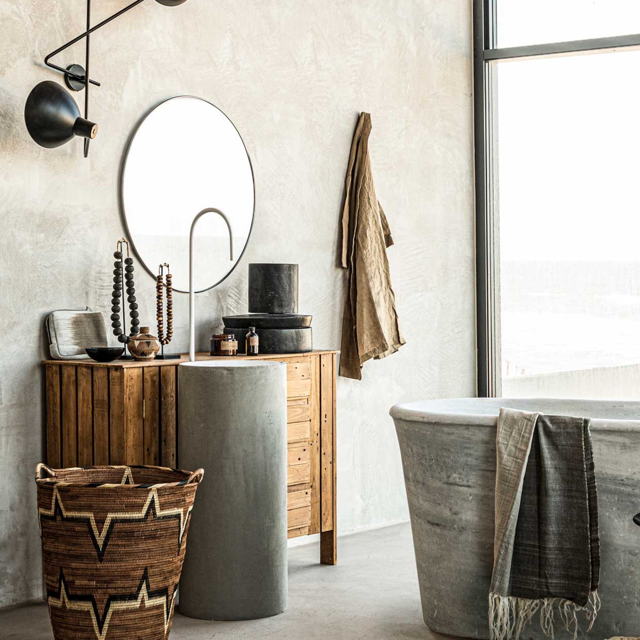 van stuc tot tegel zo creeer je een betonlook badkamer