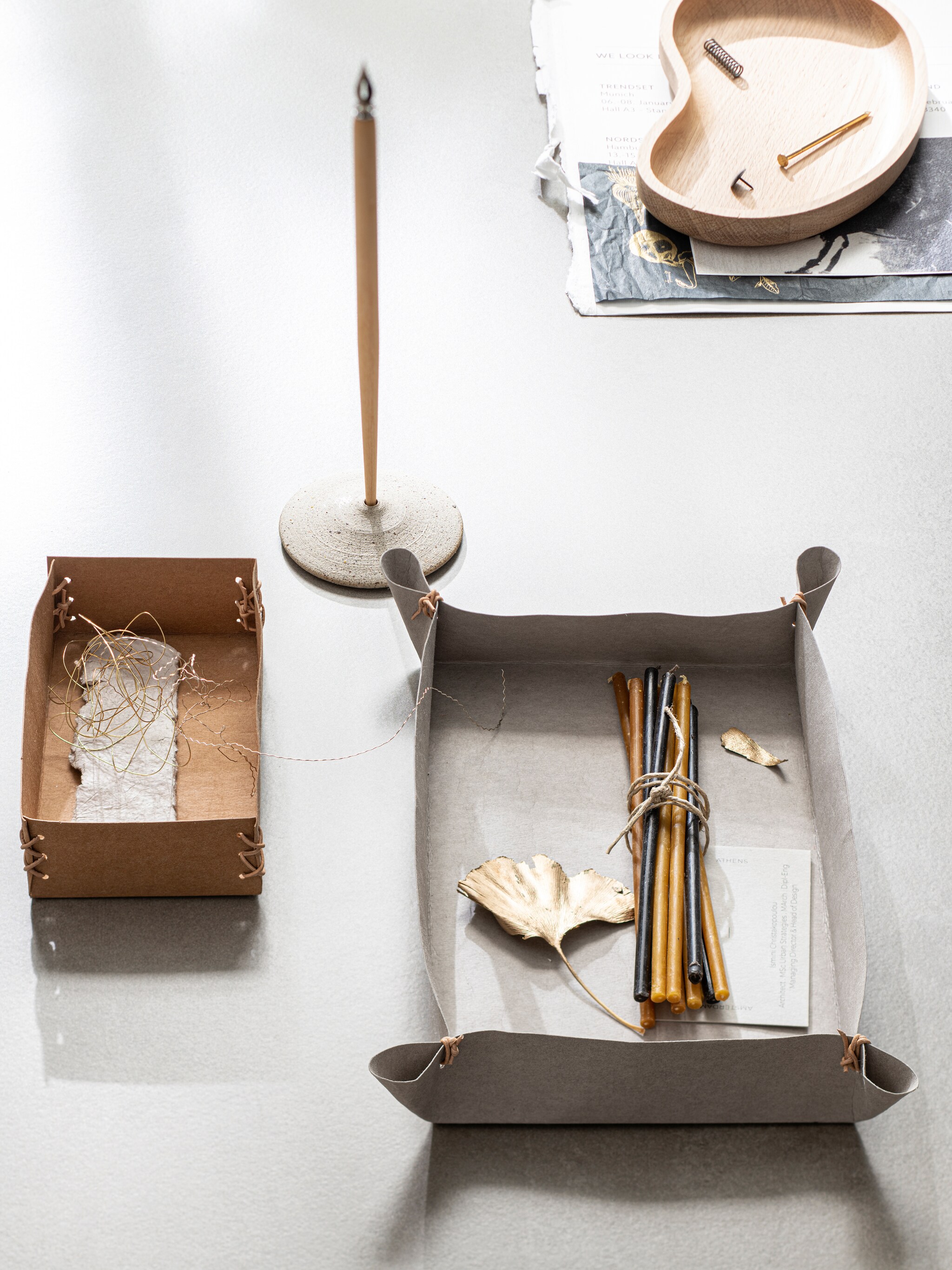 do it yourself handige opbergbakjes van papier