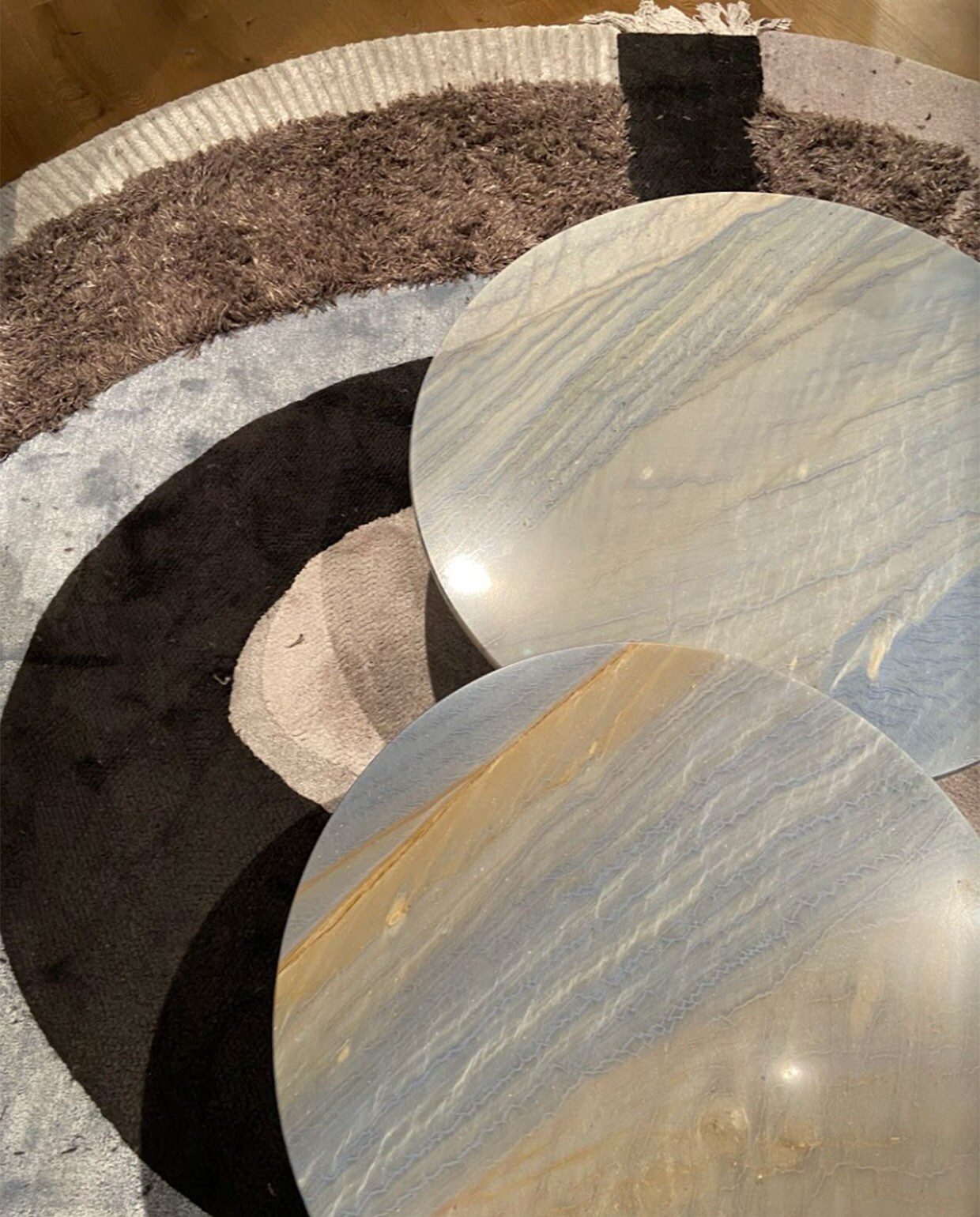 Baxter salontafel van natuursteen Anna in Milaan