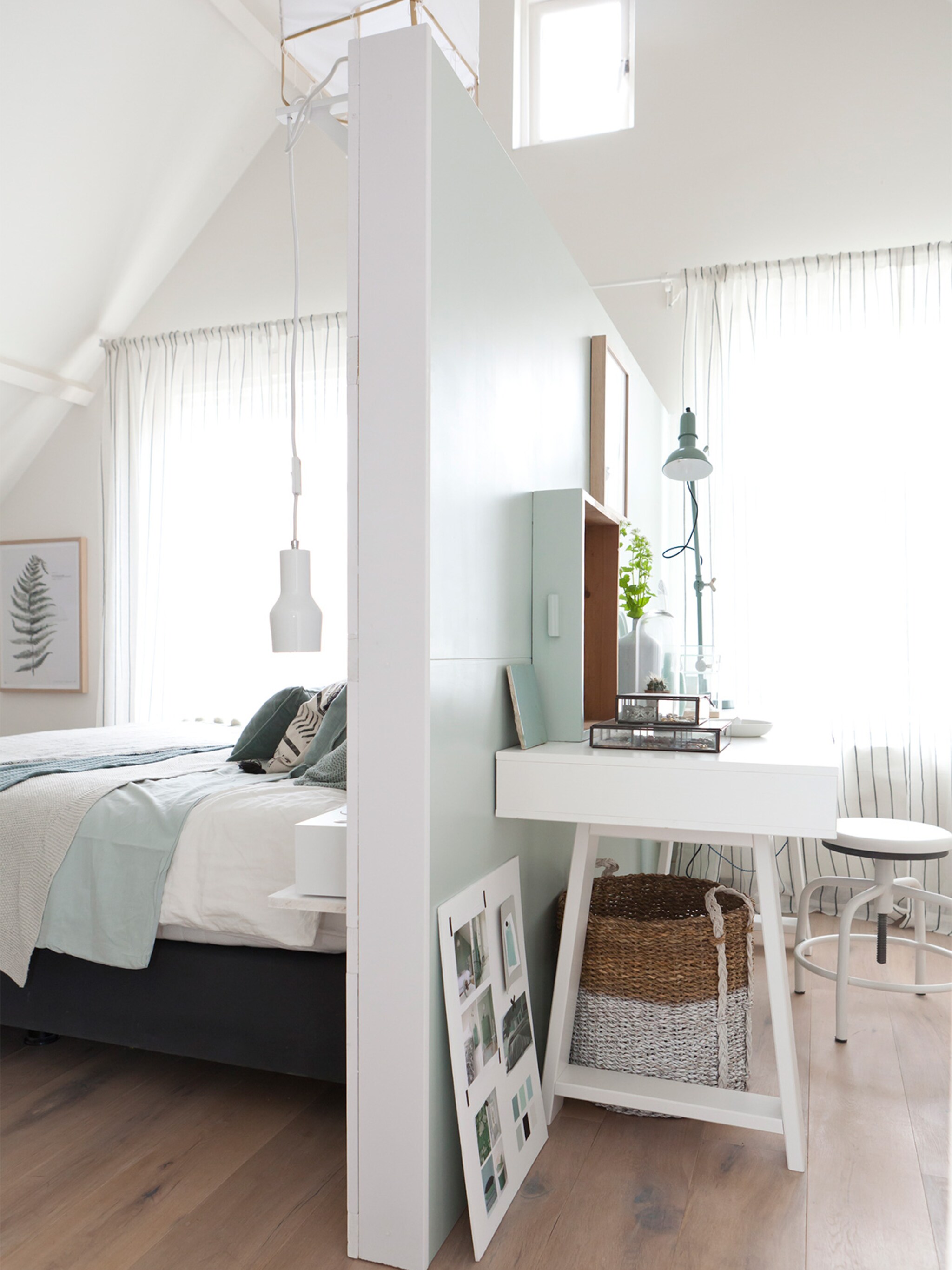 van 1 naar 2 slaapkamers op zolder zo plaats je een gipswand
