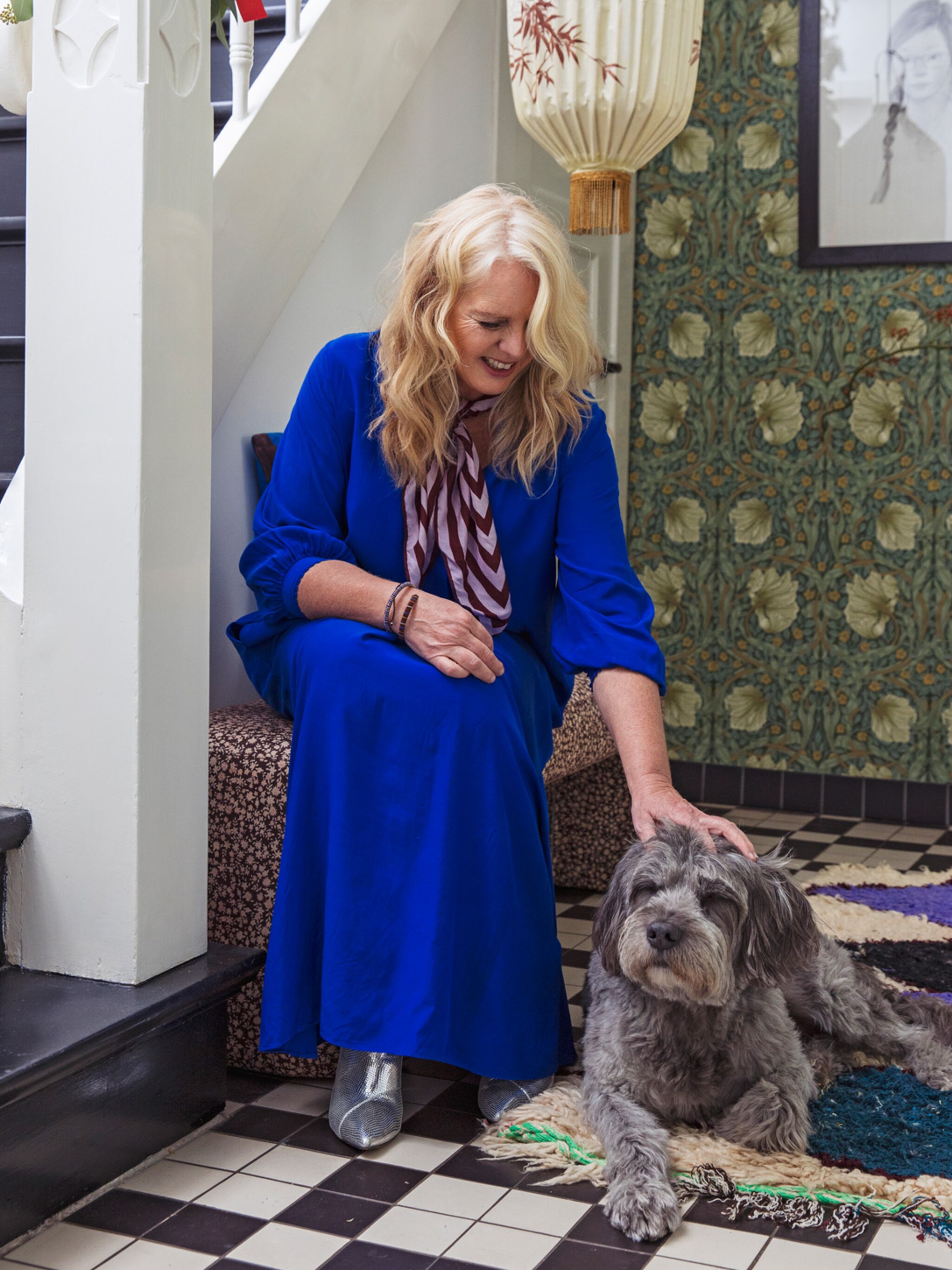 nicolette fox ik mix enthousiaste kleuren met een rustig ton sur ton palet in huis