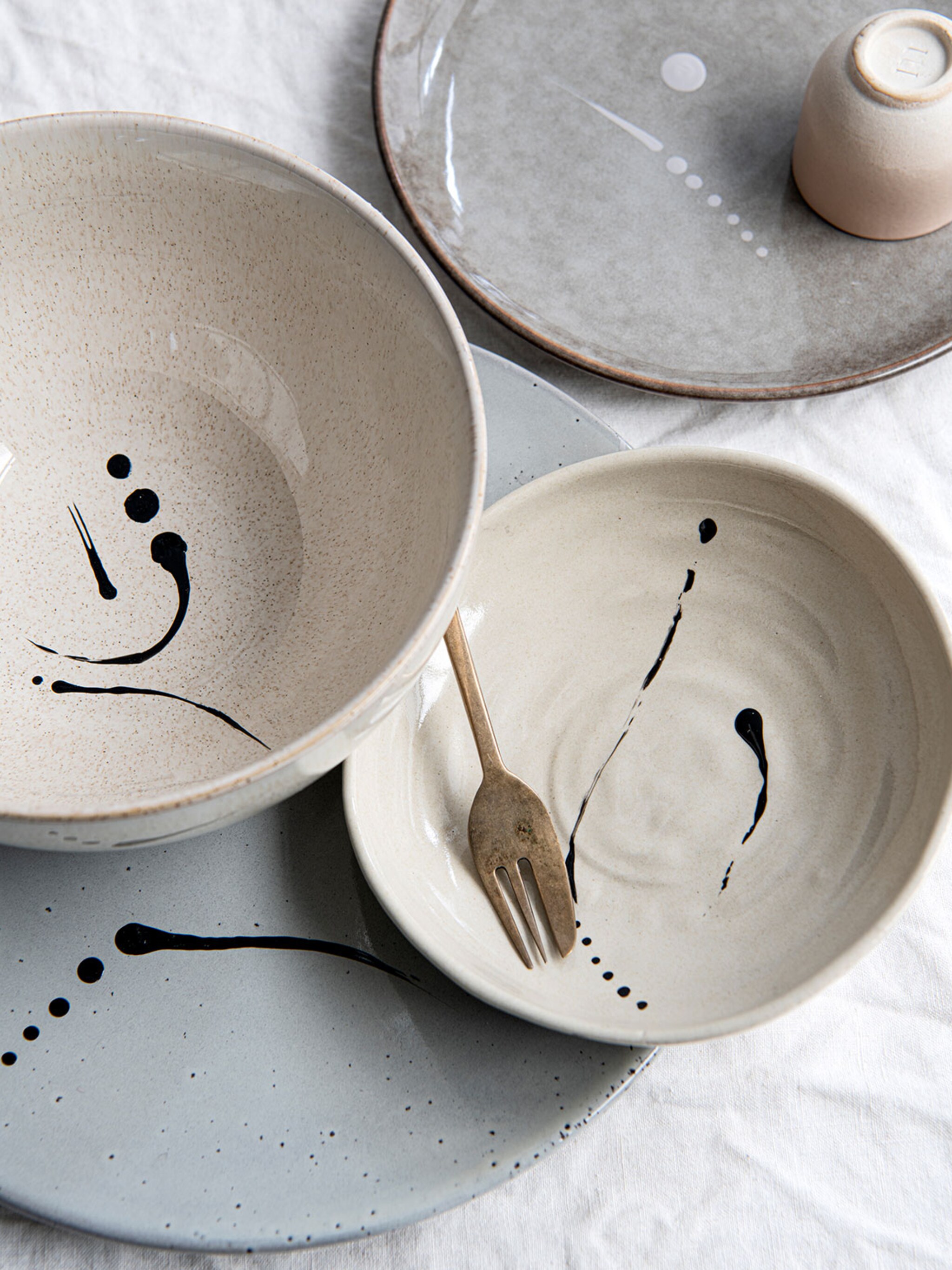 do it yourself japans servies met druppelpatroon