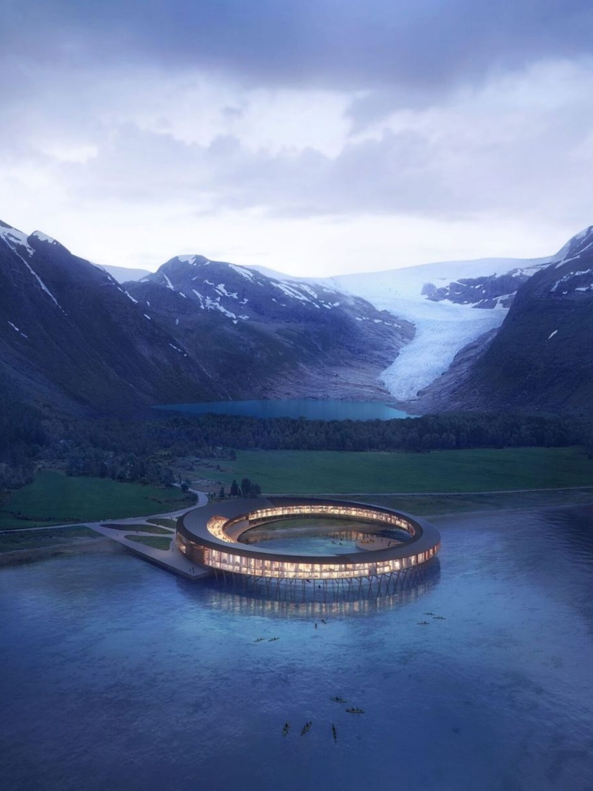 het noorse six senses svart wordt het eerste energiepositieve hotel ter wereld