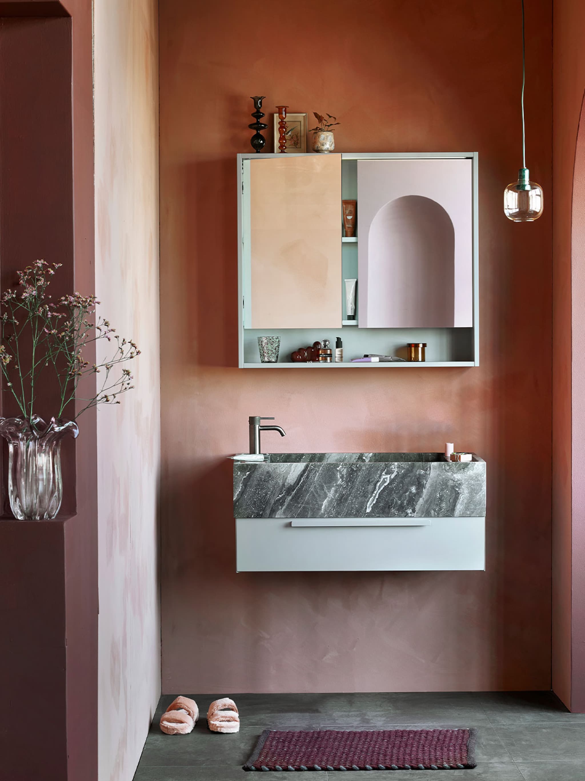 pink perfect zo mooi is een roze badkamer