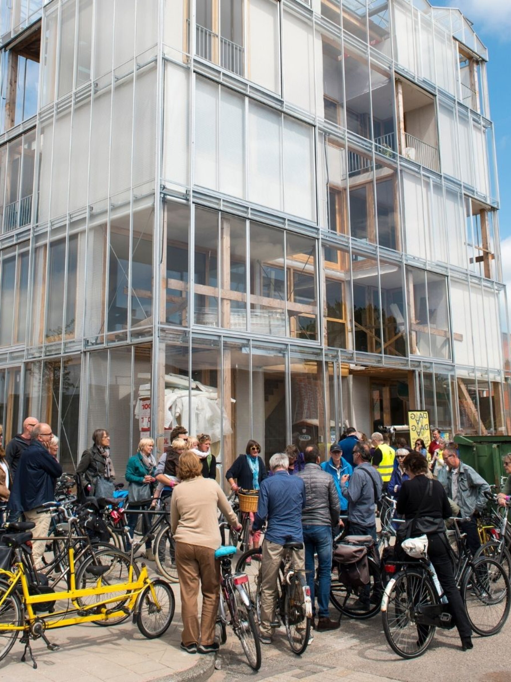 binnengluren en meedenken tijdens de dag van de architectuur