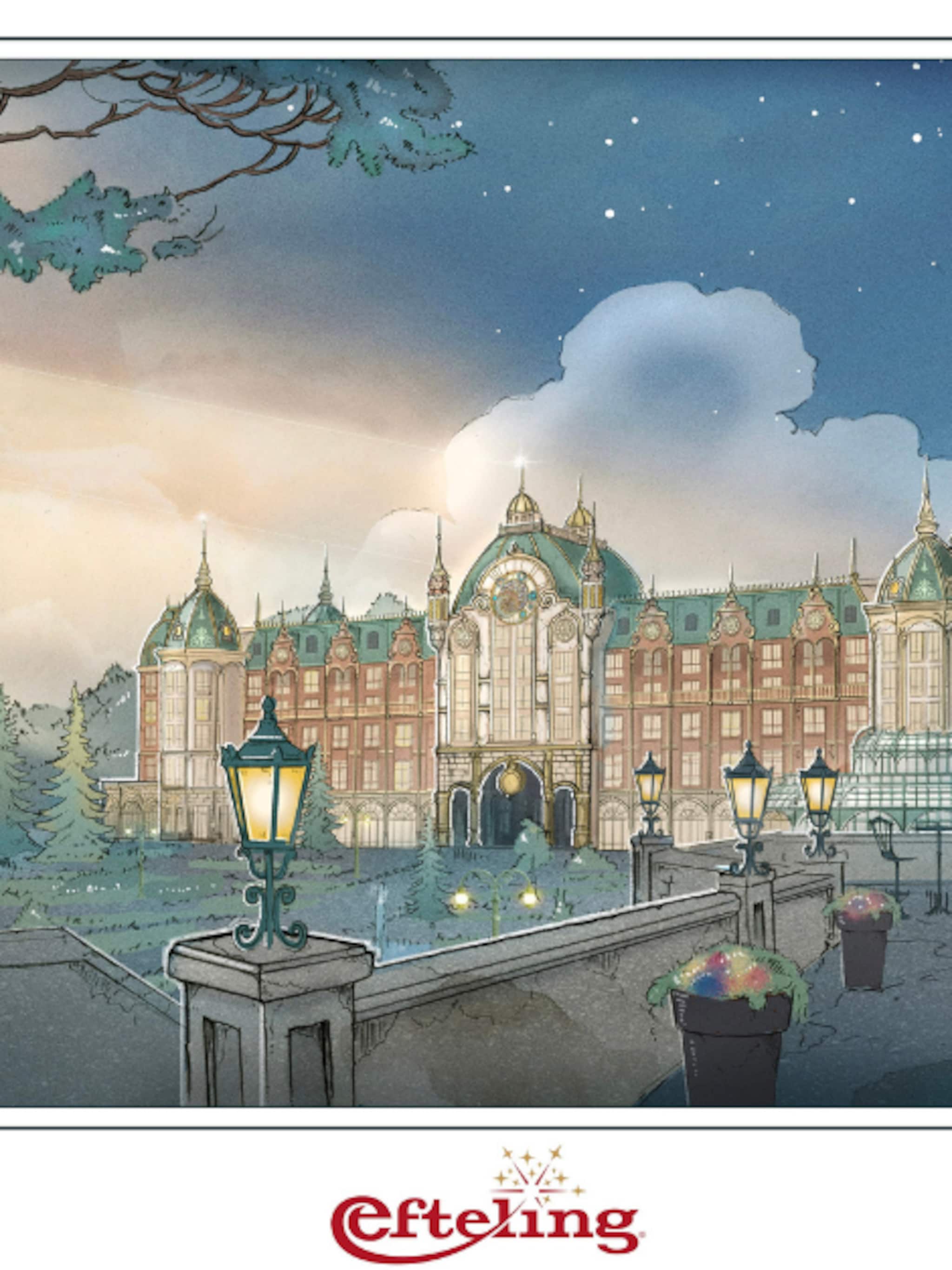 grootste efteling hotel wordt in 2024 gerealiseerd efteling grand hotel