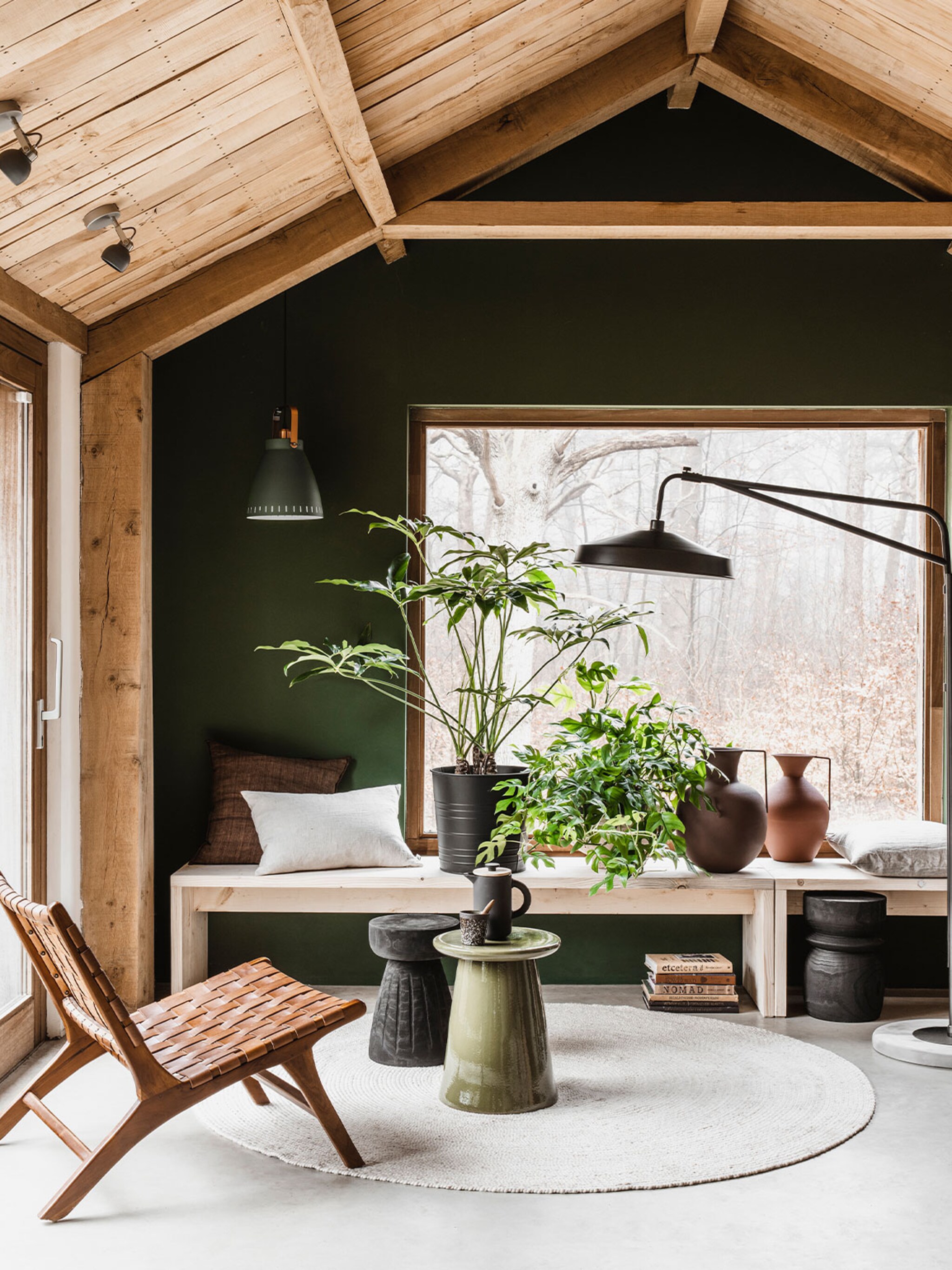 zo style je hout in verschillende ruimtes in huis