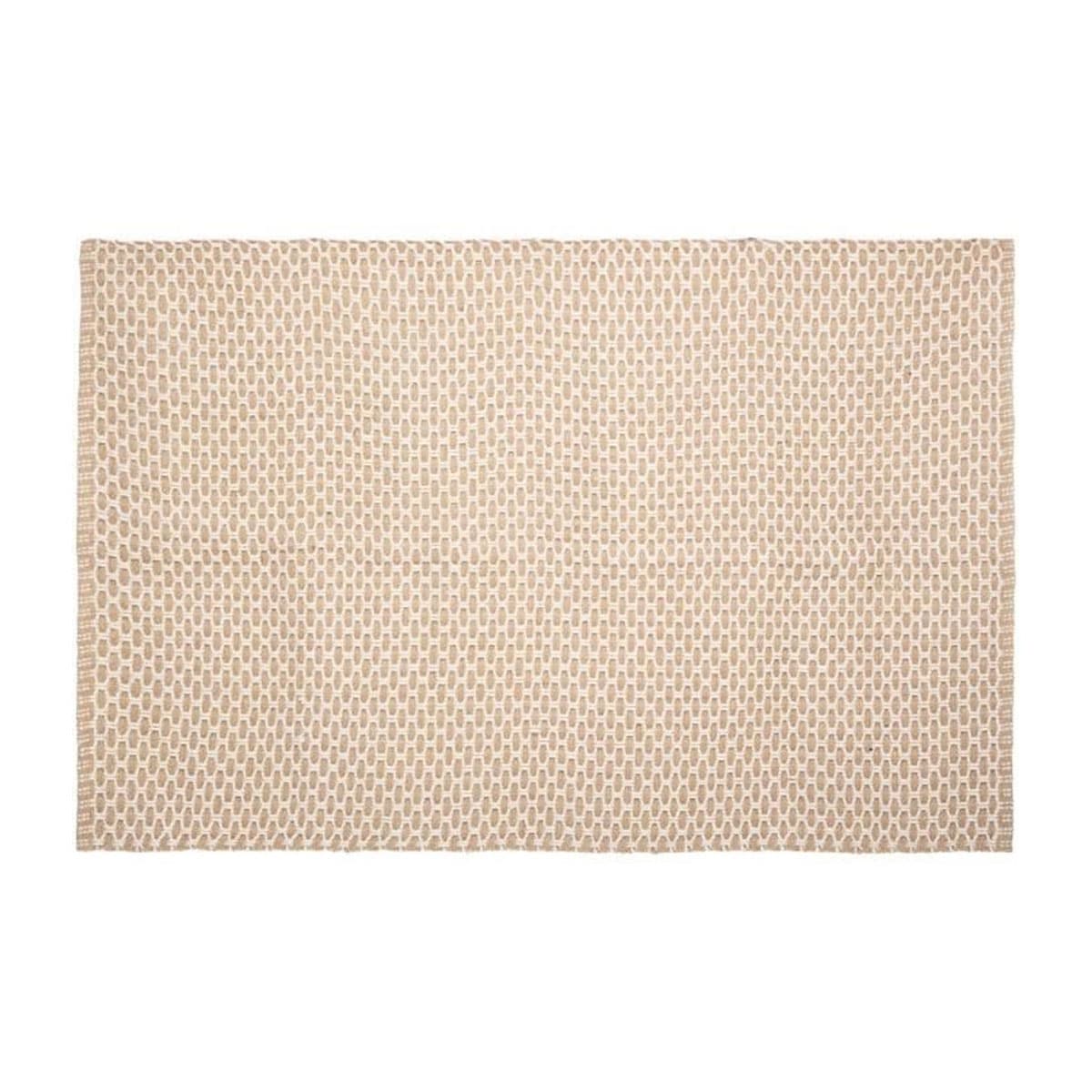 beeld vtwonen Blokker ATMOSPHERA Jute vloerkleed Croisillon