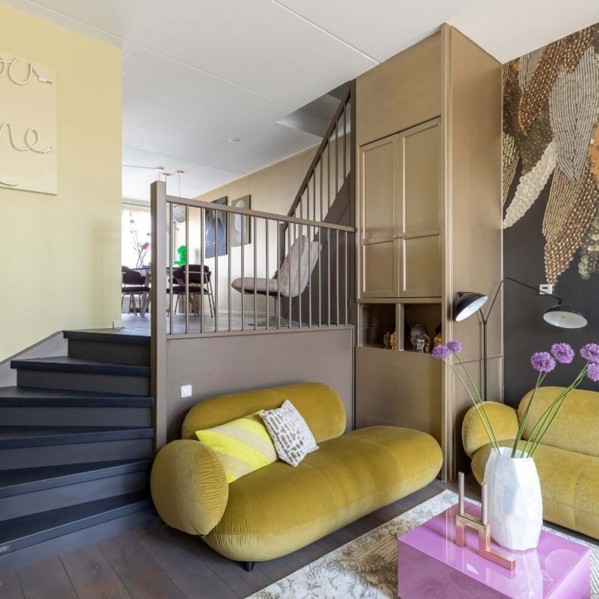 zo gaf stylist marianne een splitlevelwoning in oss een hotel chic look