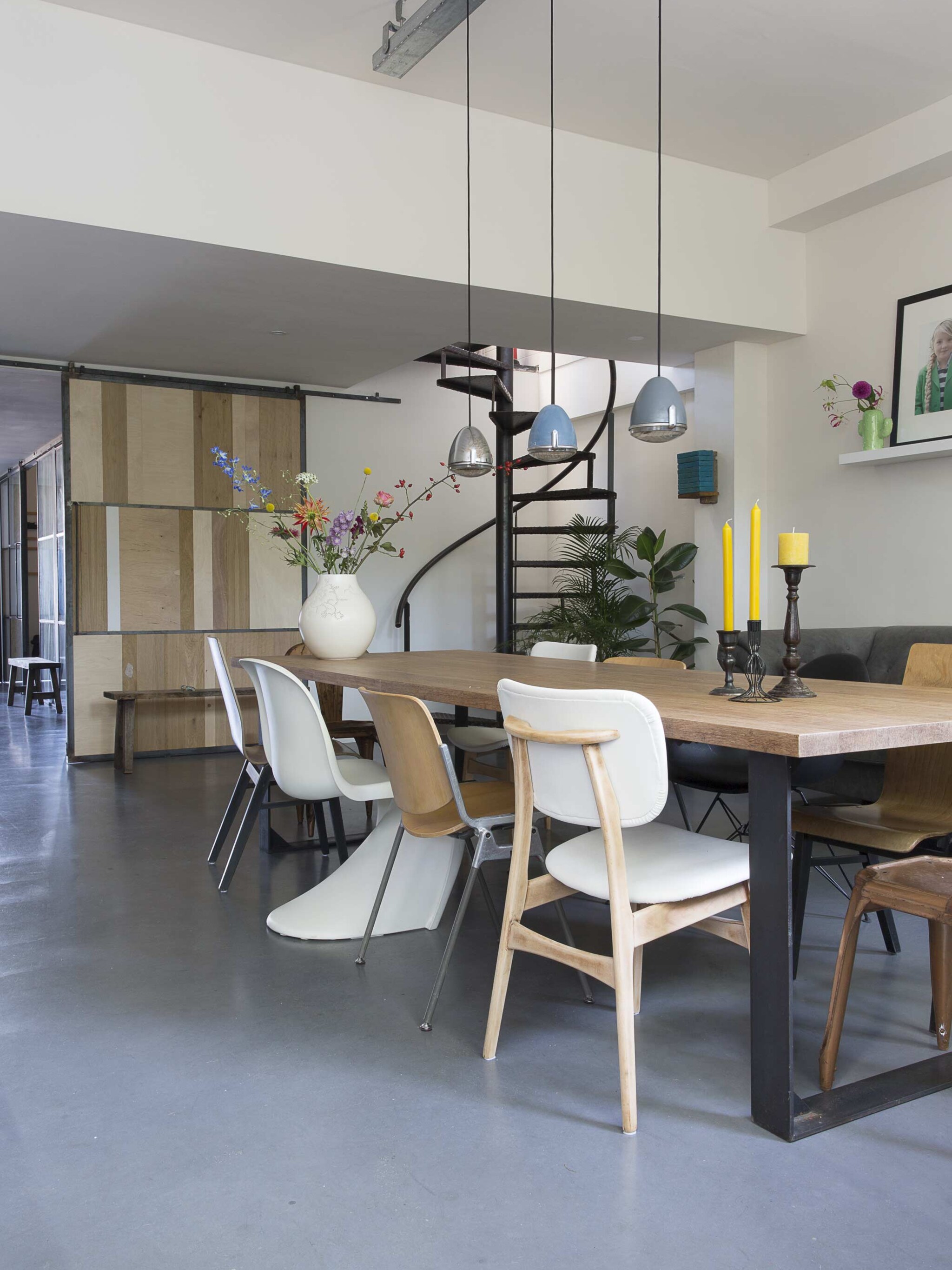 binnenkijken in een atelierwoning in amsterdam noord