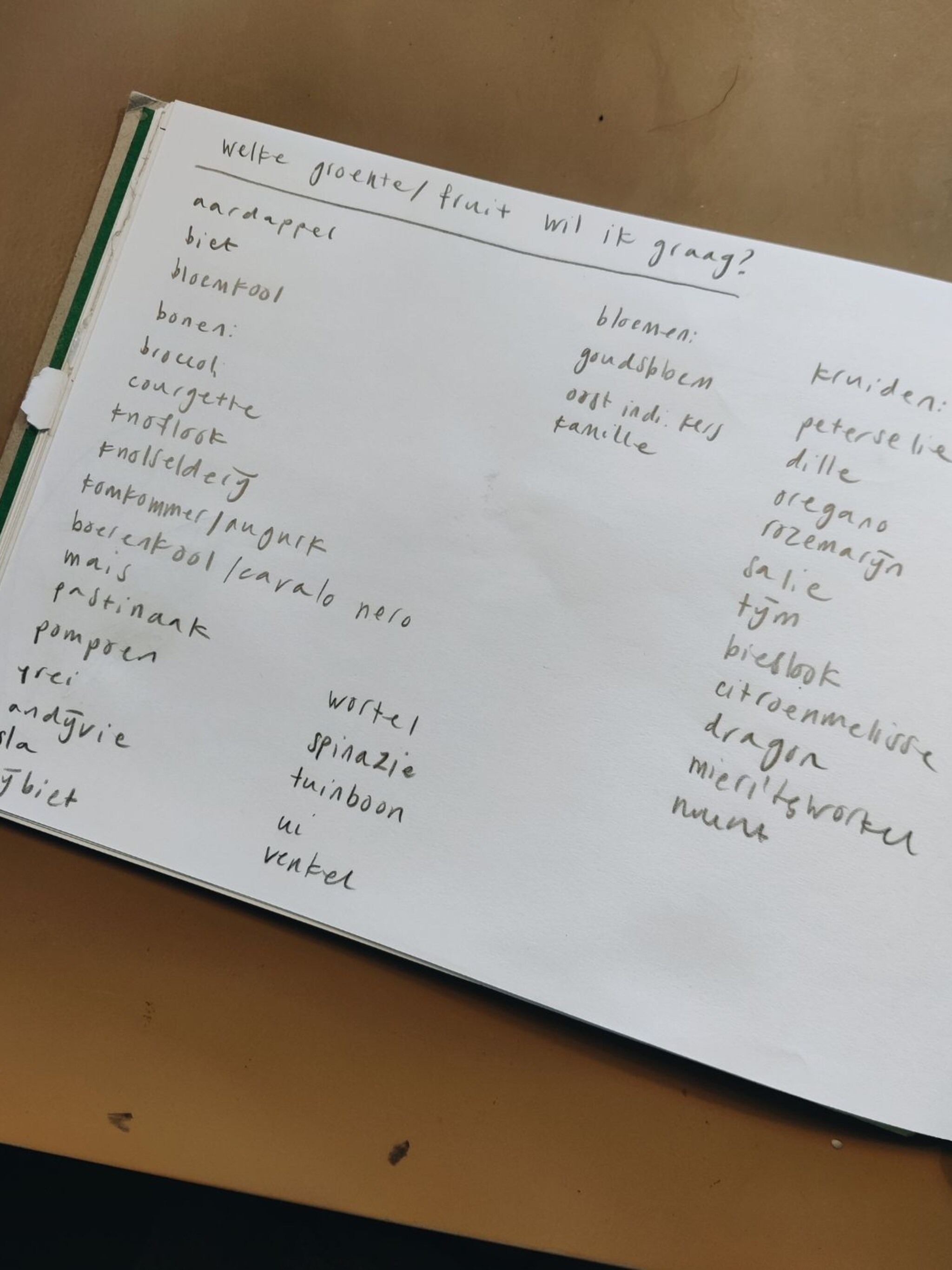vivian en mark we kunnen eindelijk een moes en pluktuin plannen