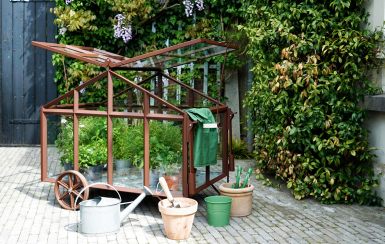 Mobiele plantenkas Bramber. Design: David Le Versha &amp; Casper Vissers