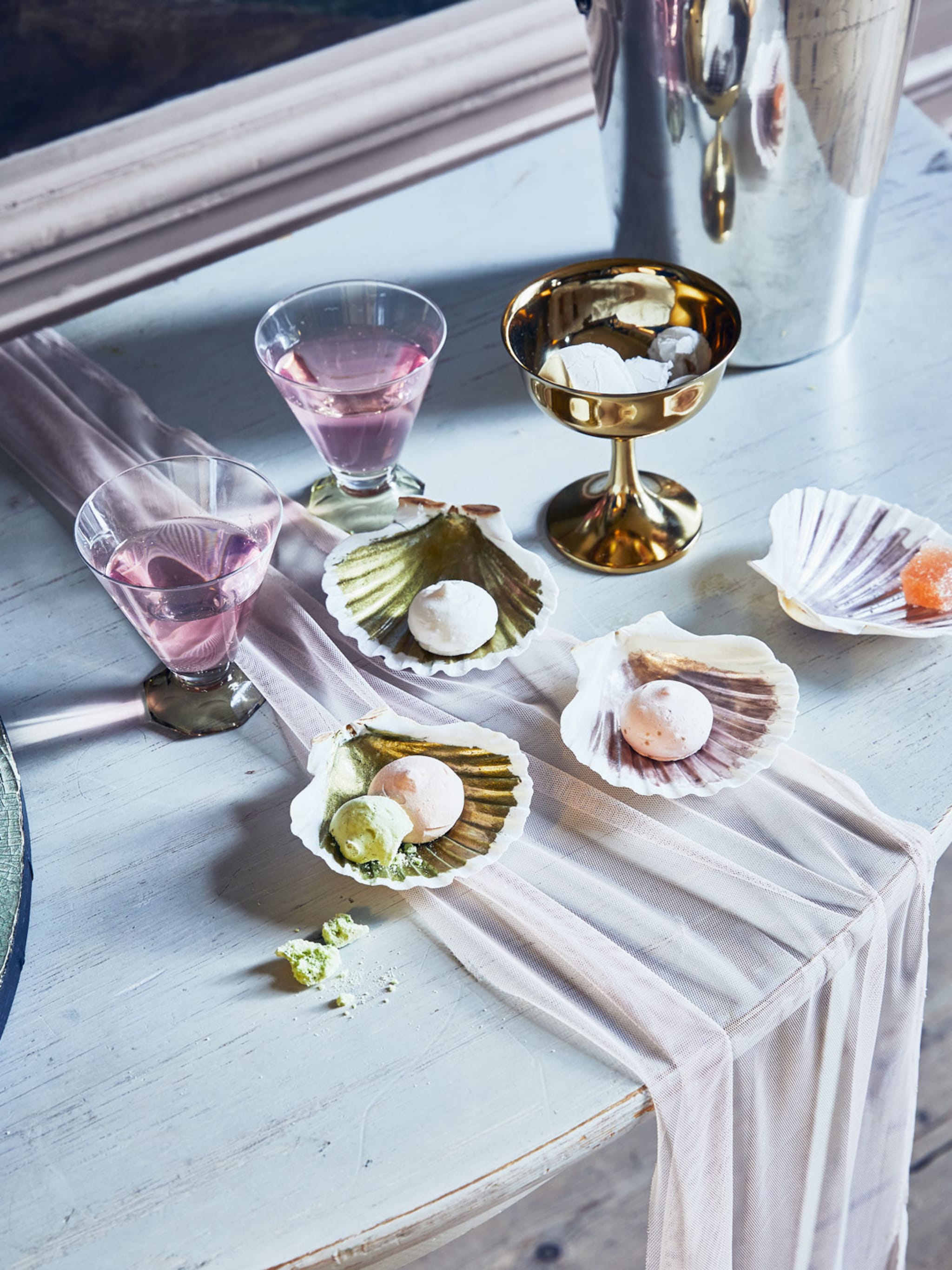 deze items hebben hun looks te danken aan schelpen