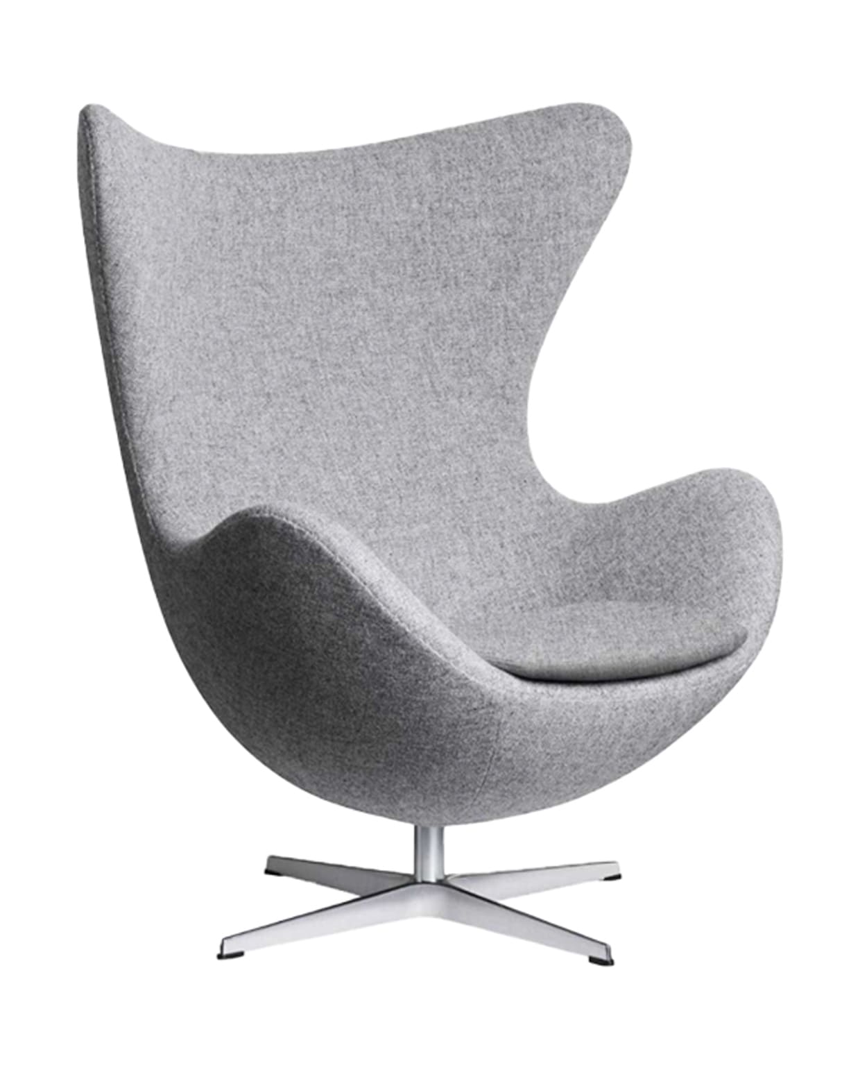 Fritz Hansen Egg Chair door Arne Jacobsen, zithoogte 37 cm. Mister Design