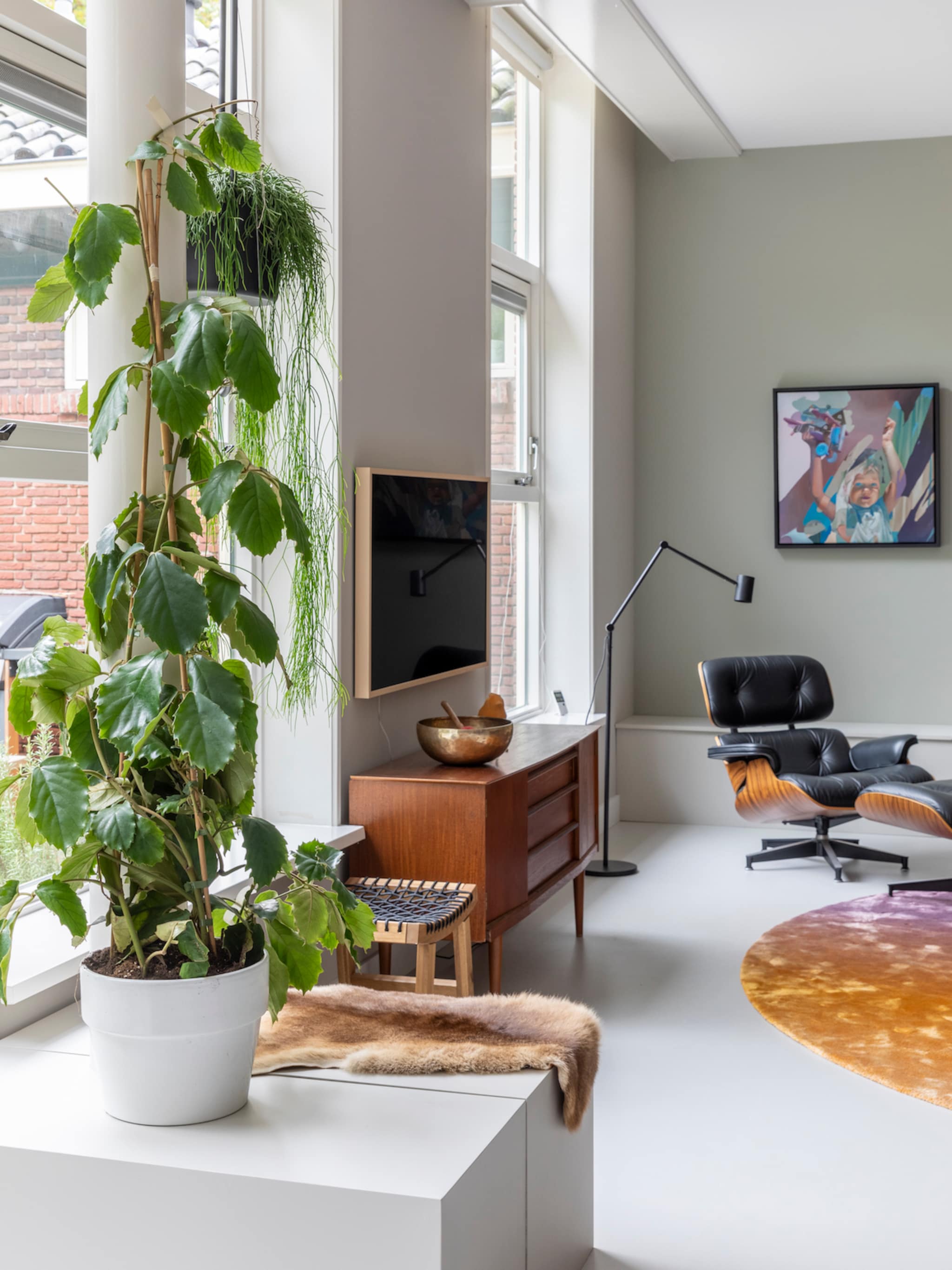 houd planten in bedwang met een mosstok