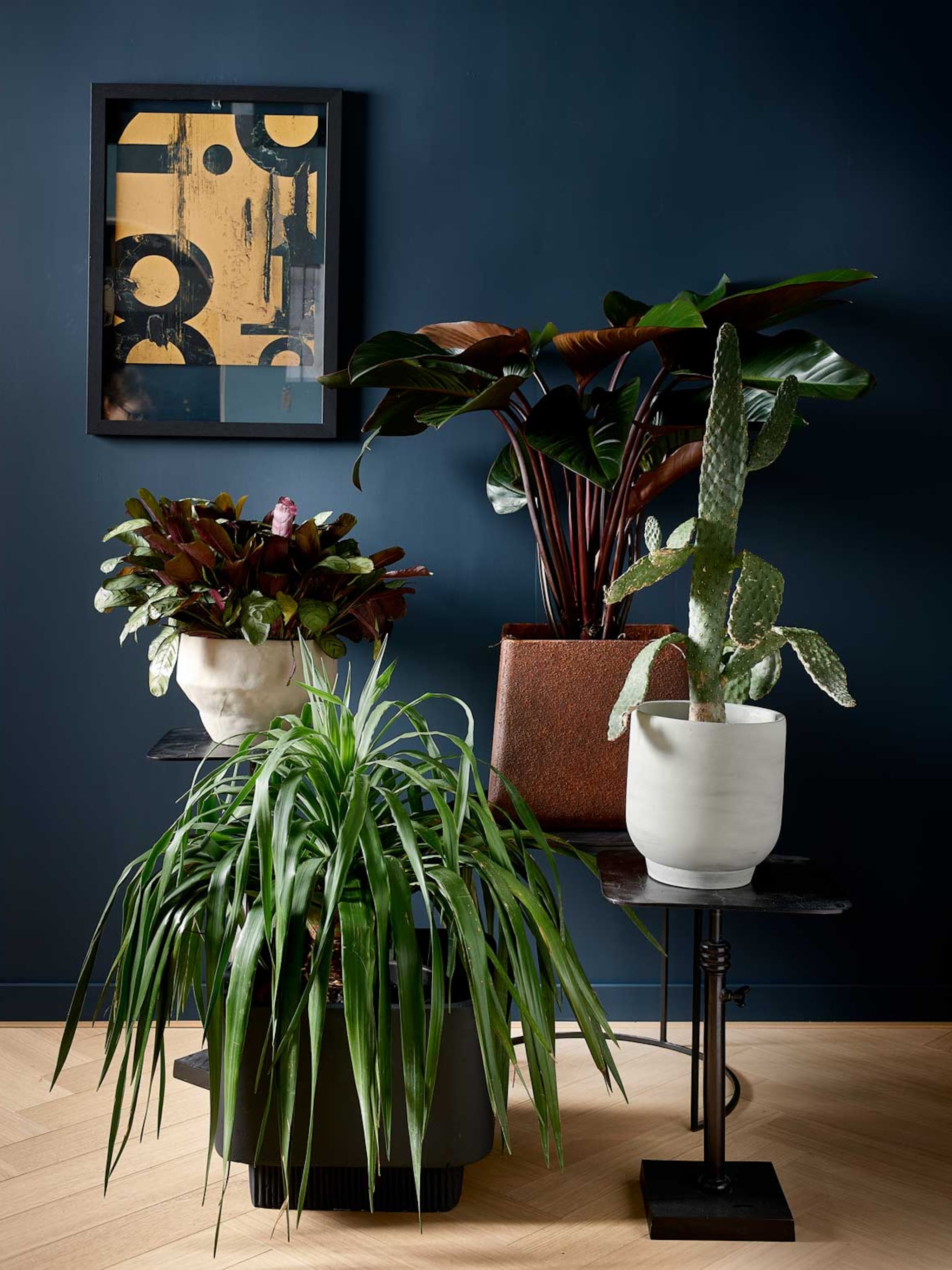 met dit simpele ingredient geef je een roestig effect aan je bloempot