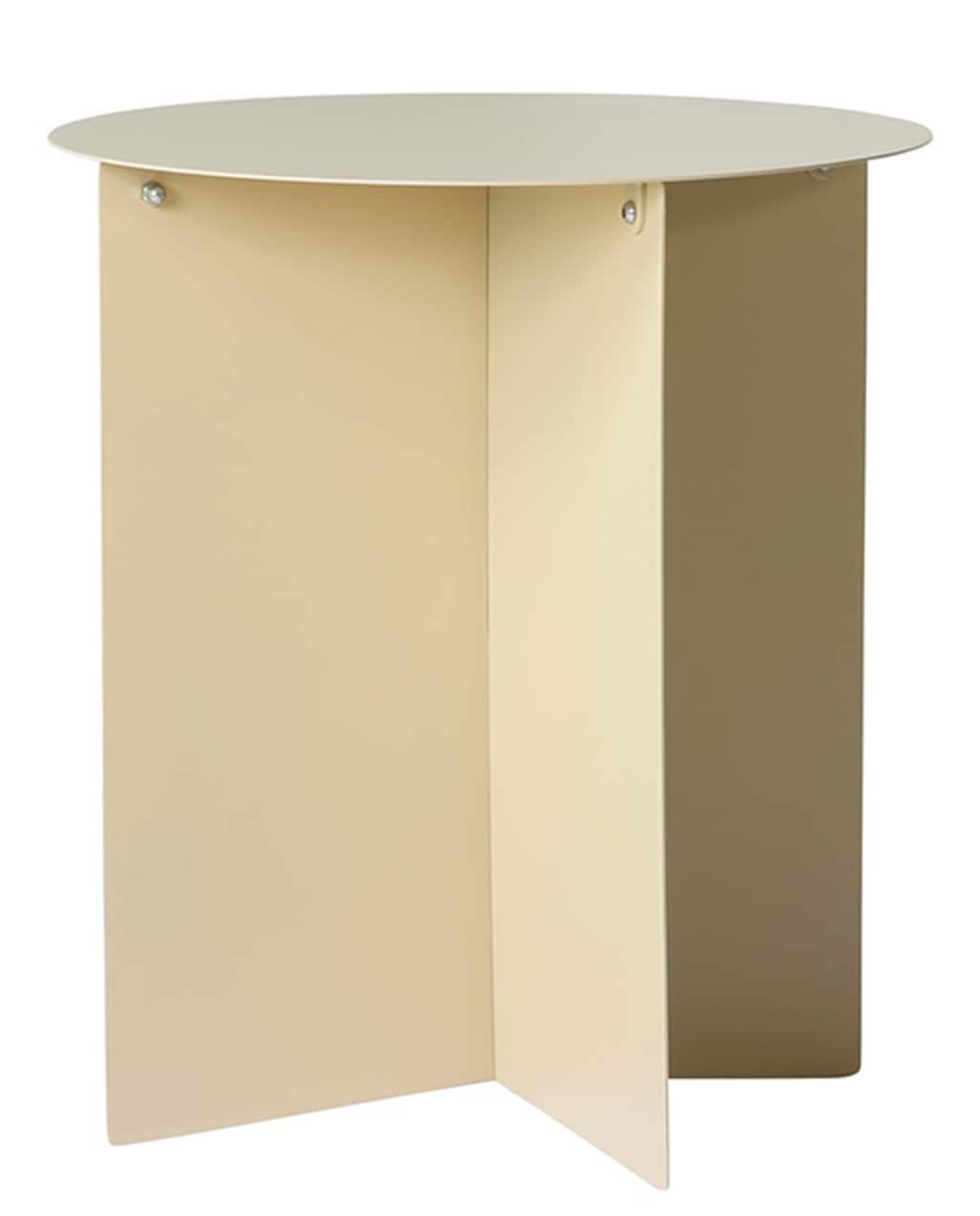 Bijzettafel, Beige, Metaal, HKliving, vtwonen,