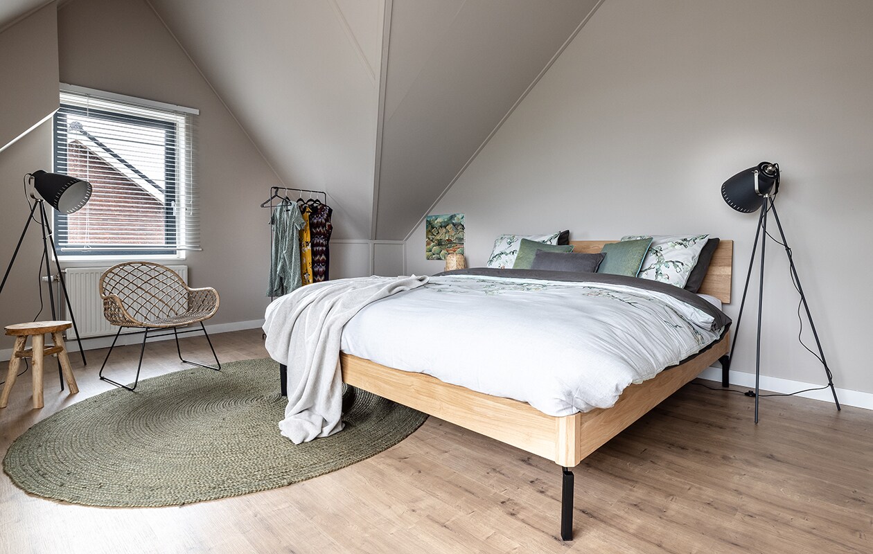 beeld vtwonen Even onthaasten: zo breng je de rust van de natuur in de slaapkamer - BeterBed