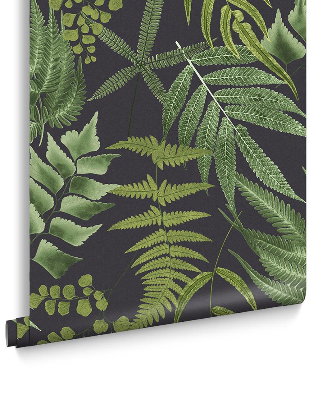 Vliesbehang, Midsummer Fern Black, Graham &amp; Brown, vtwonen,