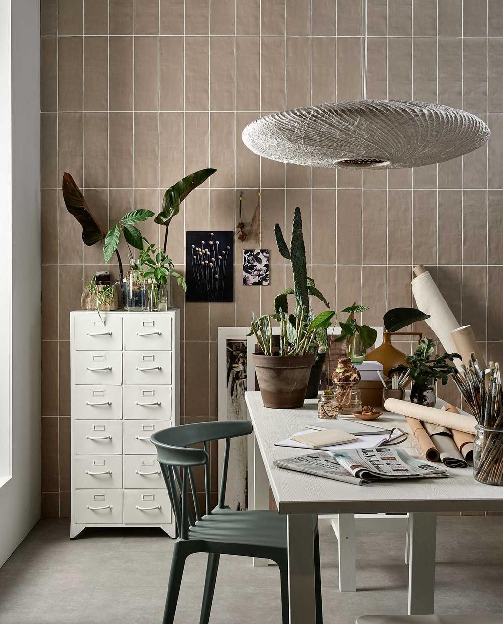 beeld vtwonen Kamerplanten stylen\nvtwonen 01-2021 | styling Fietje Bruijn | fotografie Dennis Brandsma