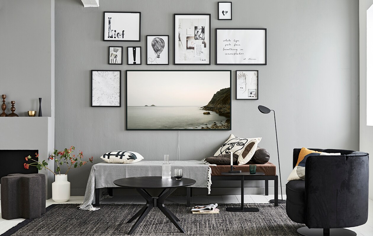 vtwonen stijl Graphic Love Gezocht: lege muur voor een televisie - Samsung The Frame