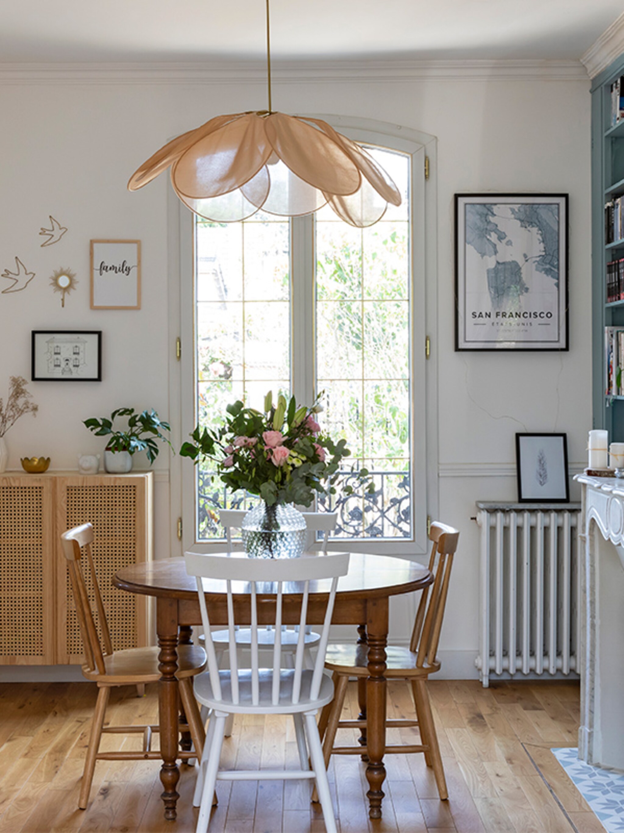 binnenkijken in een romantisch frans gezinshuis