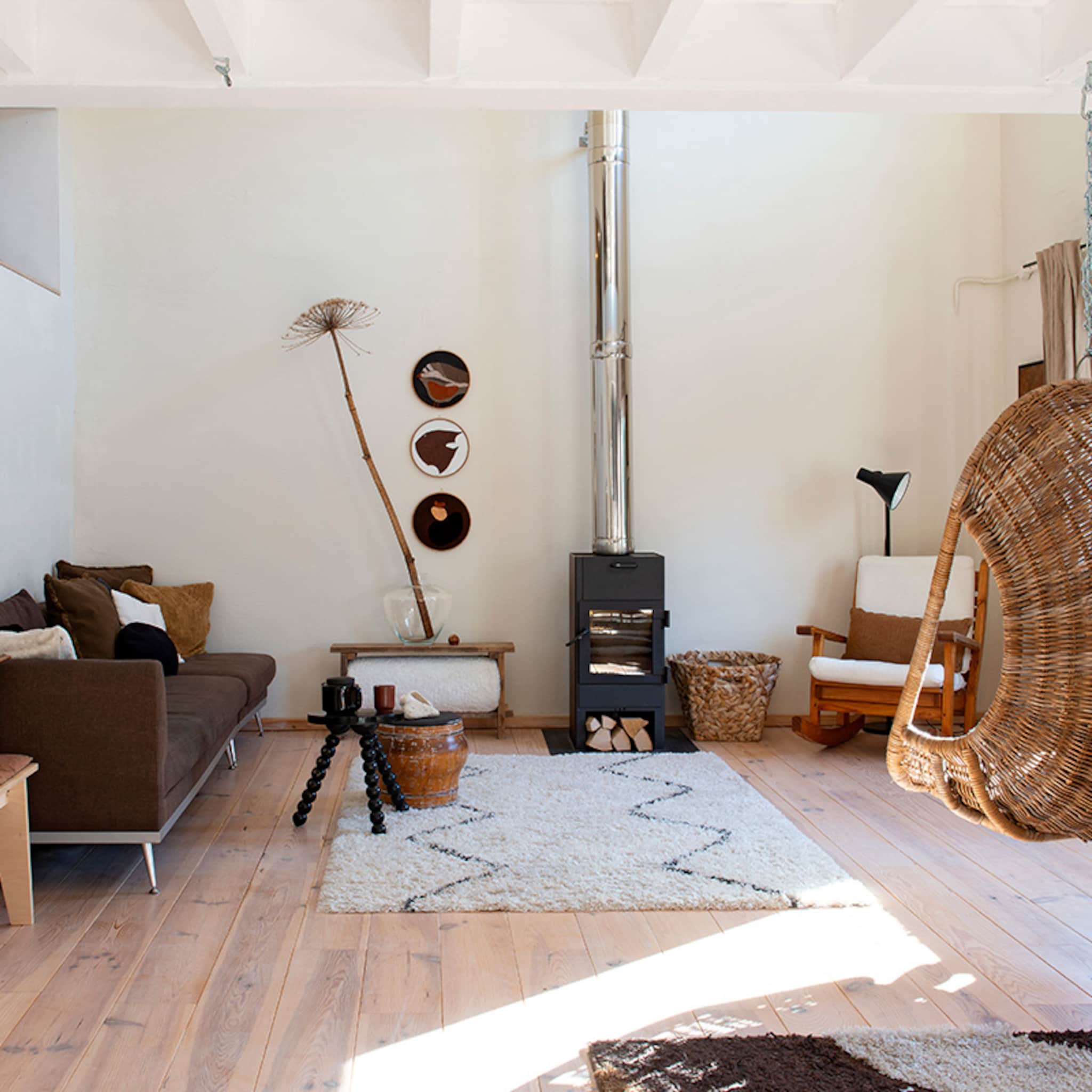 binnenkijken in een splitlevel atelier huis