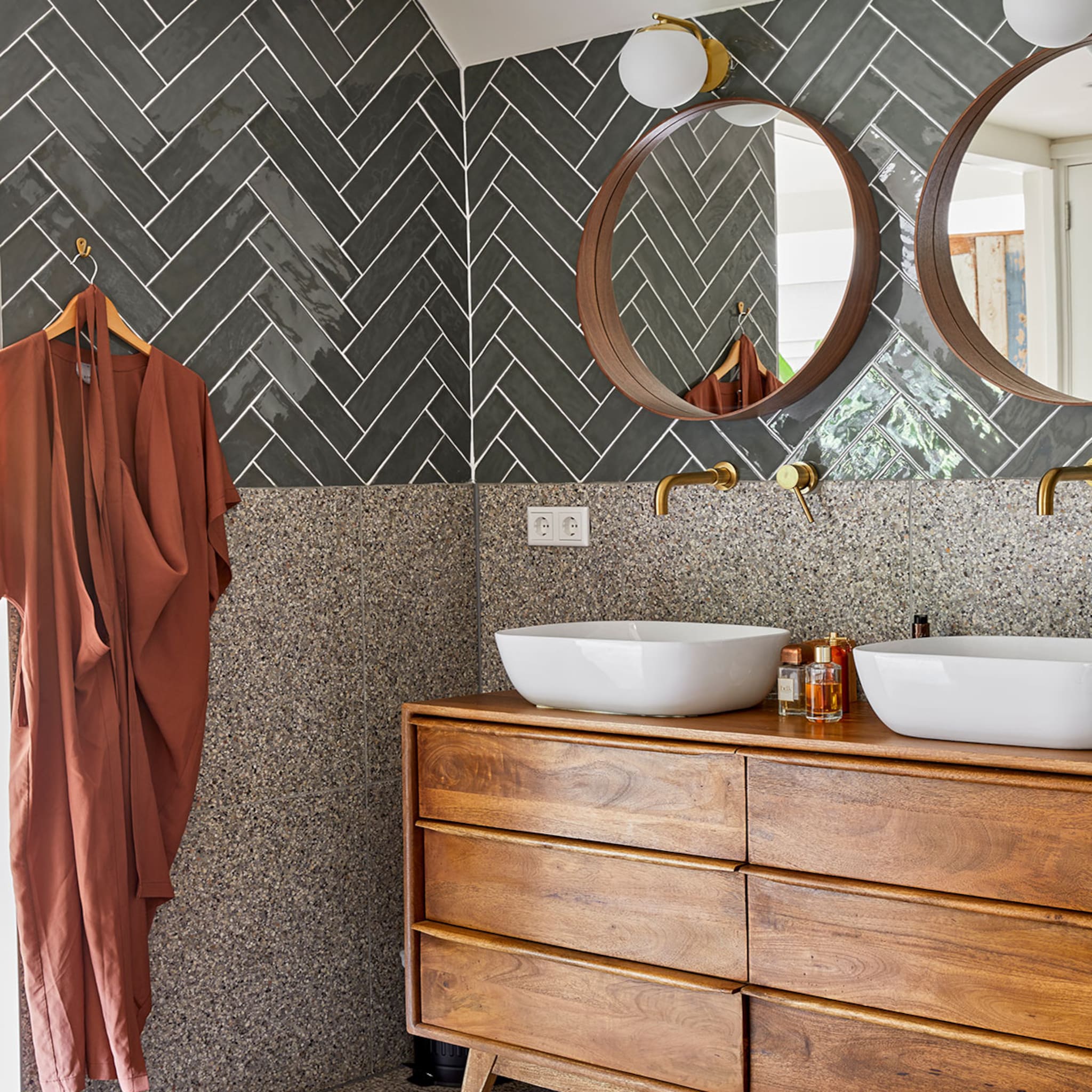vintage dressoir badkamermeubel tips