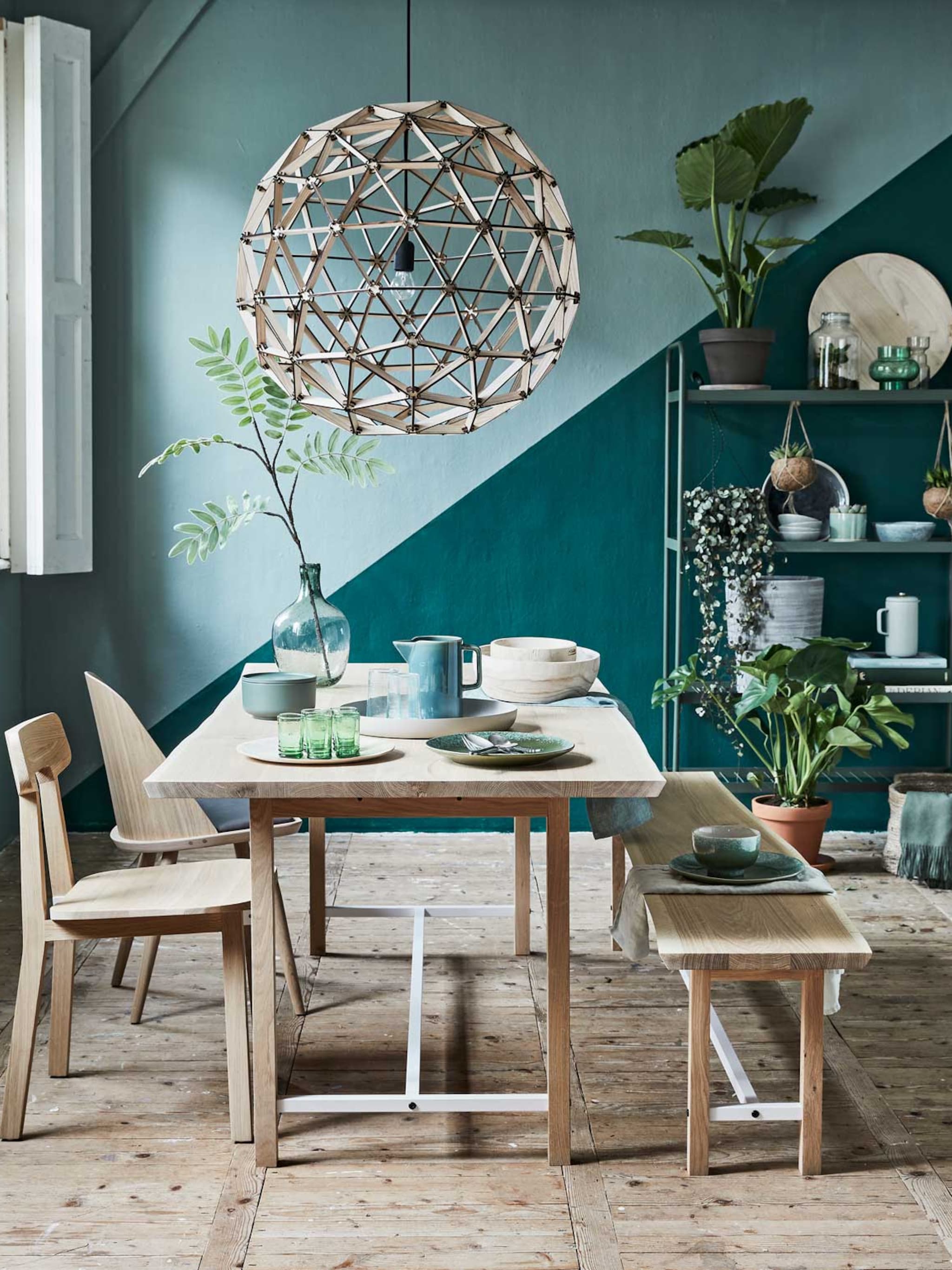 go green zo mooi is een donkergroene eetkamer