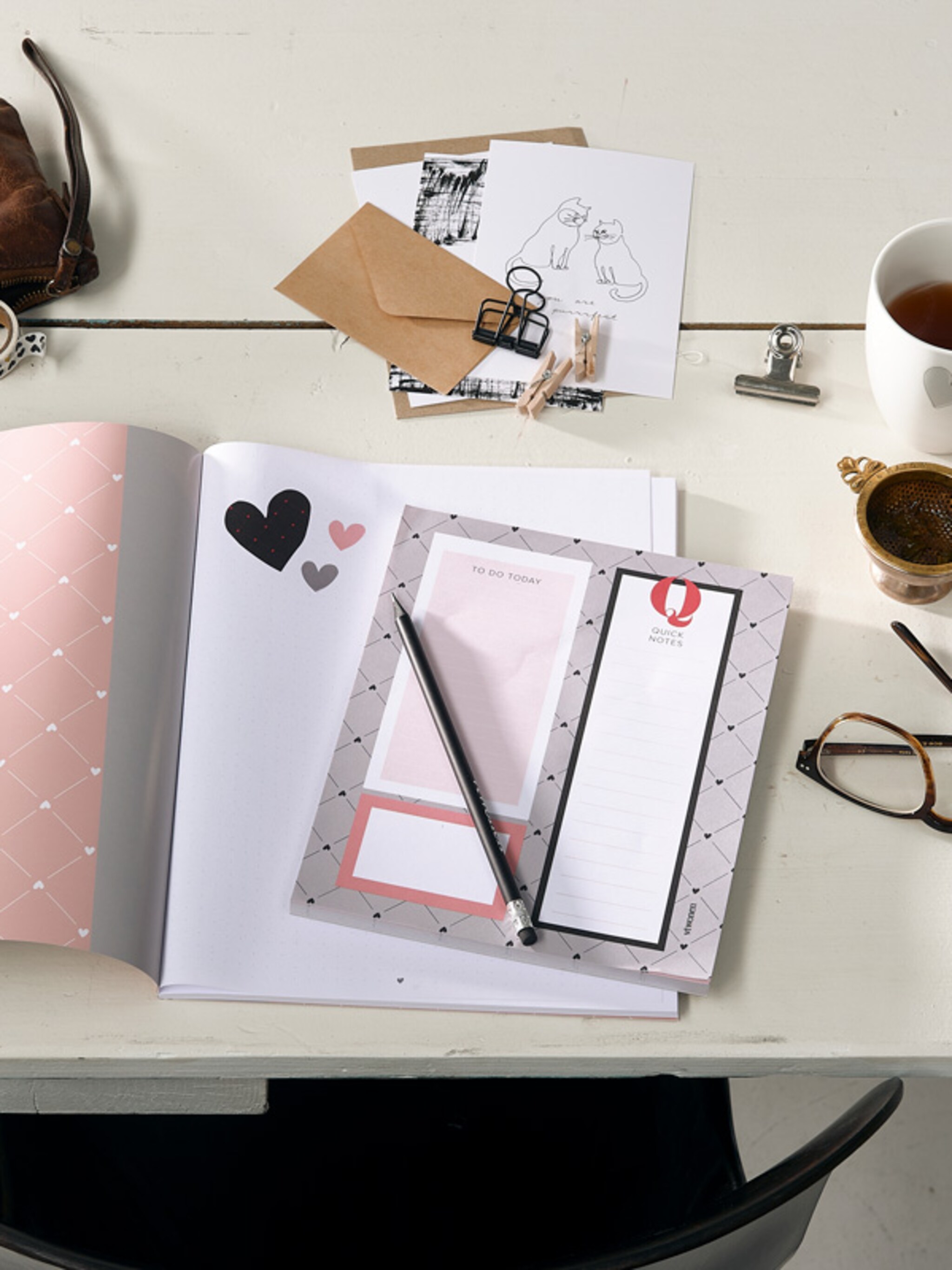 met de nieuwe vtwonen stationery lijn wordt elke doorsnee werkdag vrolijker