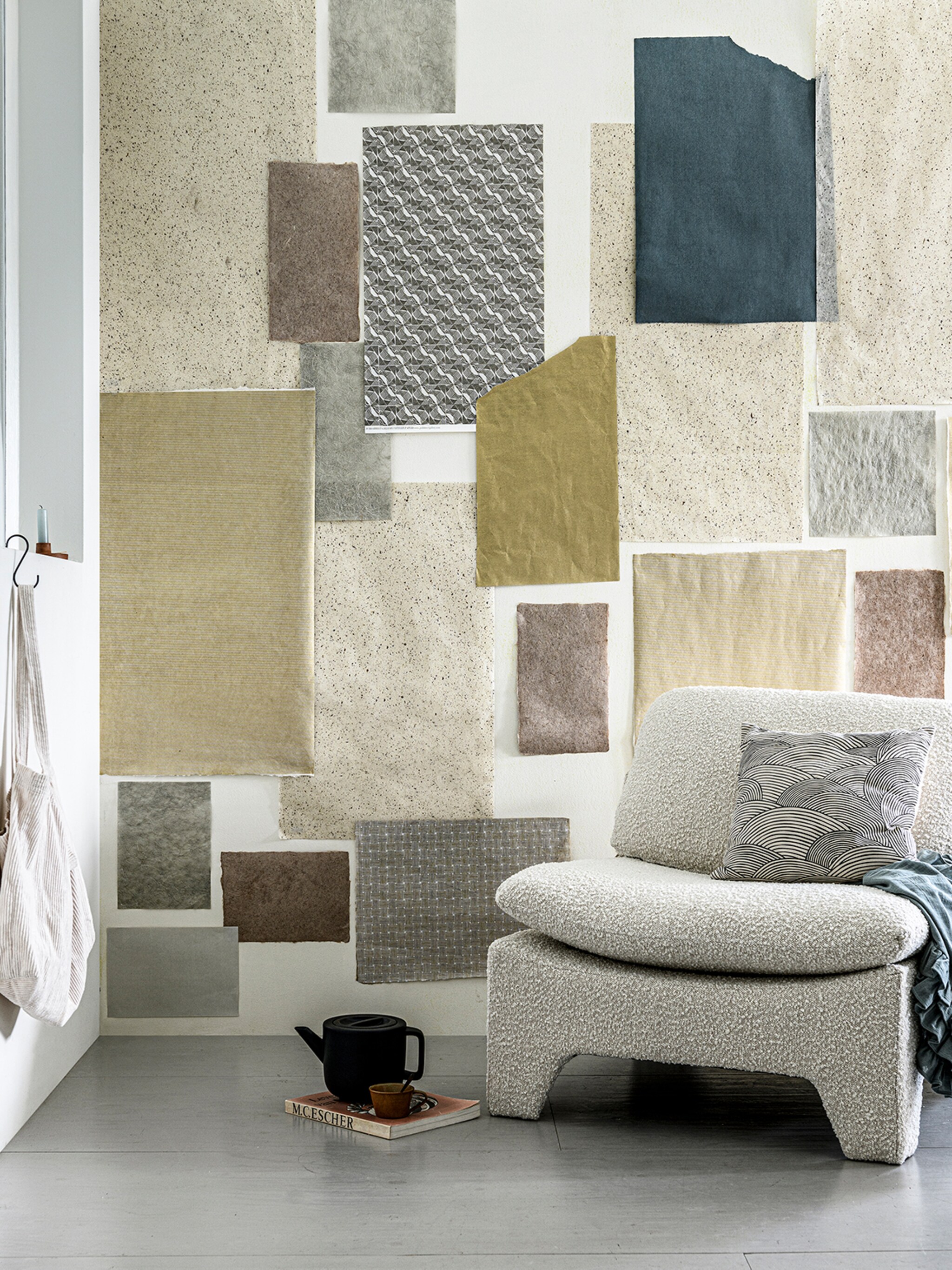 diy wand van patchwork