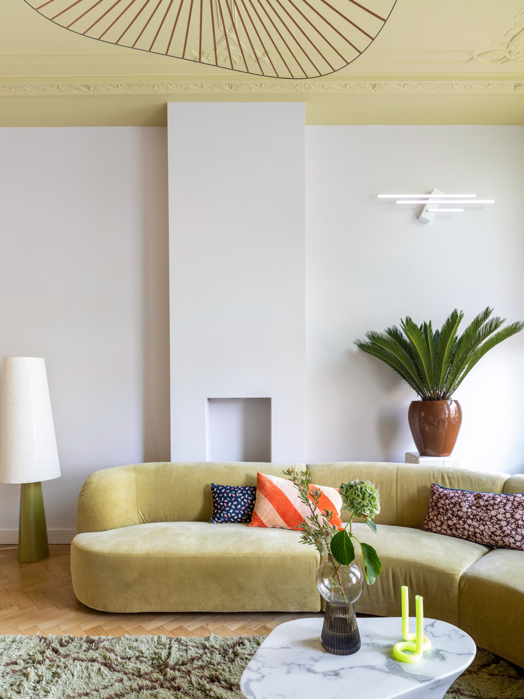 verlichting op zijn best een grote opvallende vloerlamp